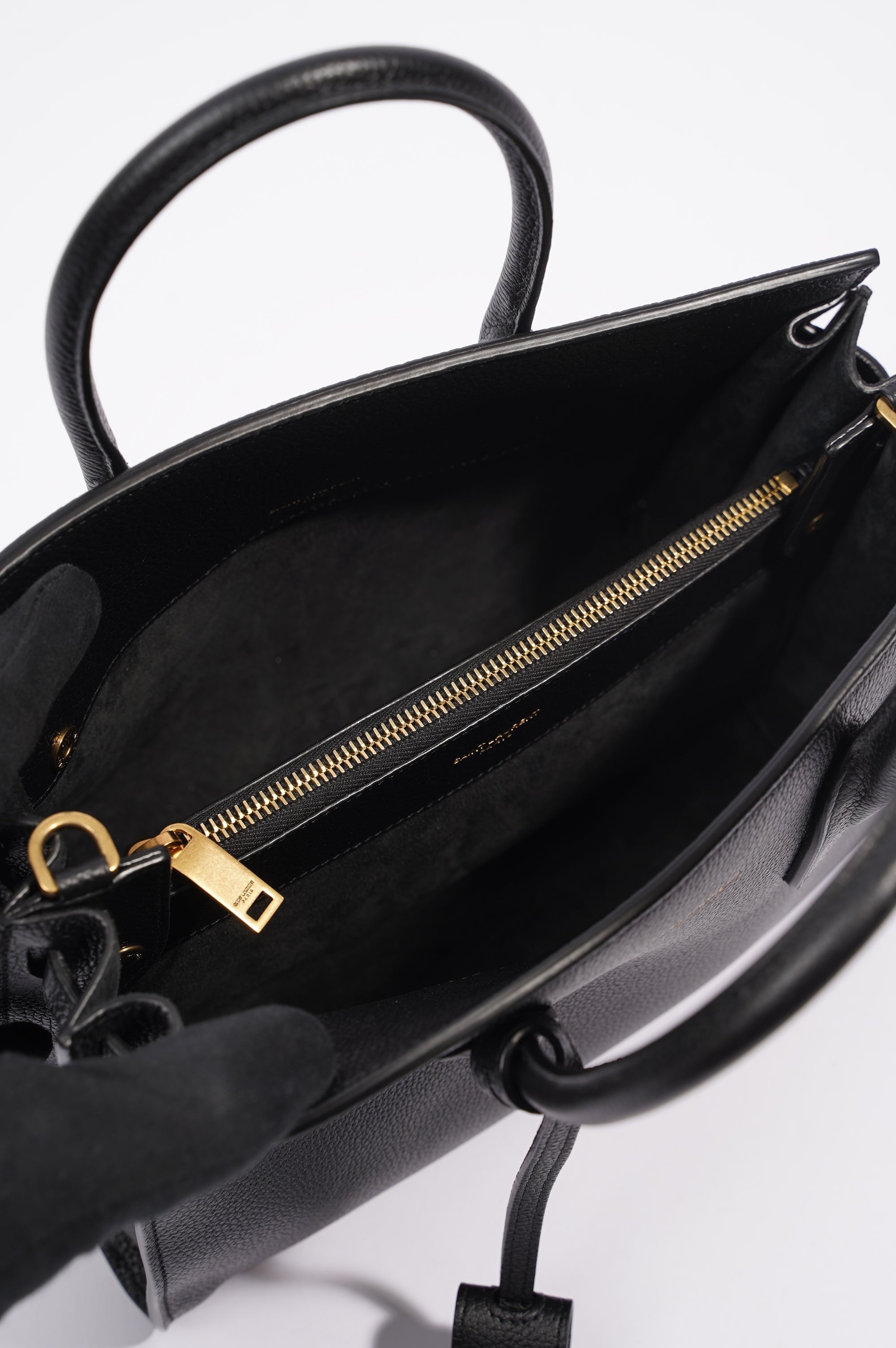 Saint Laurent Womens Sac De Jour Black Baby