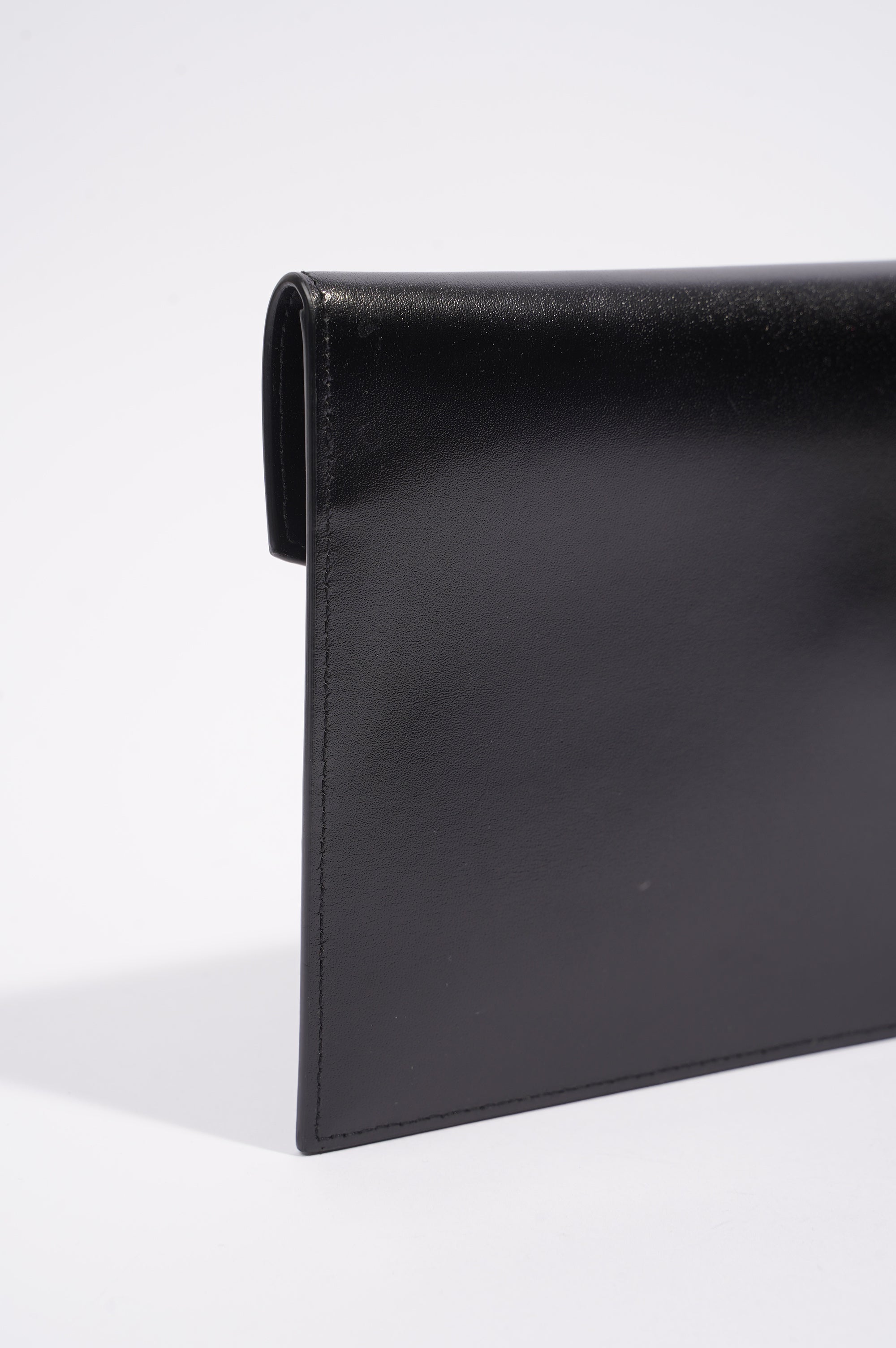 Saint Laurent Uptown Pouch Black Leather