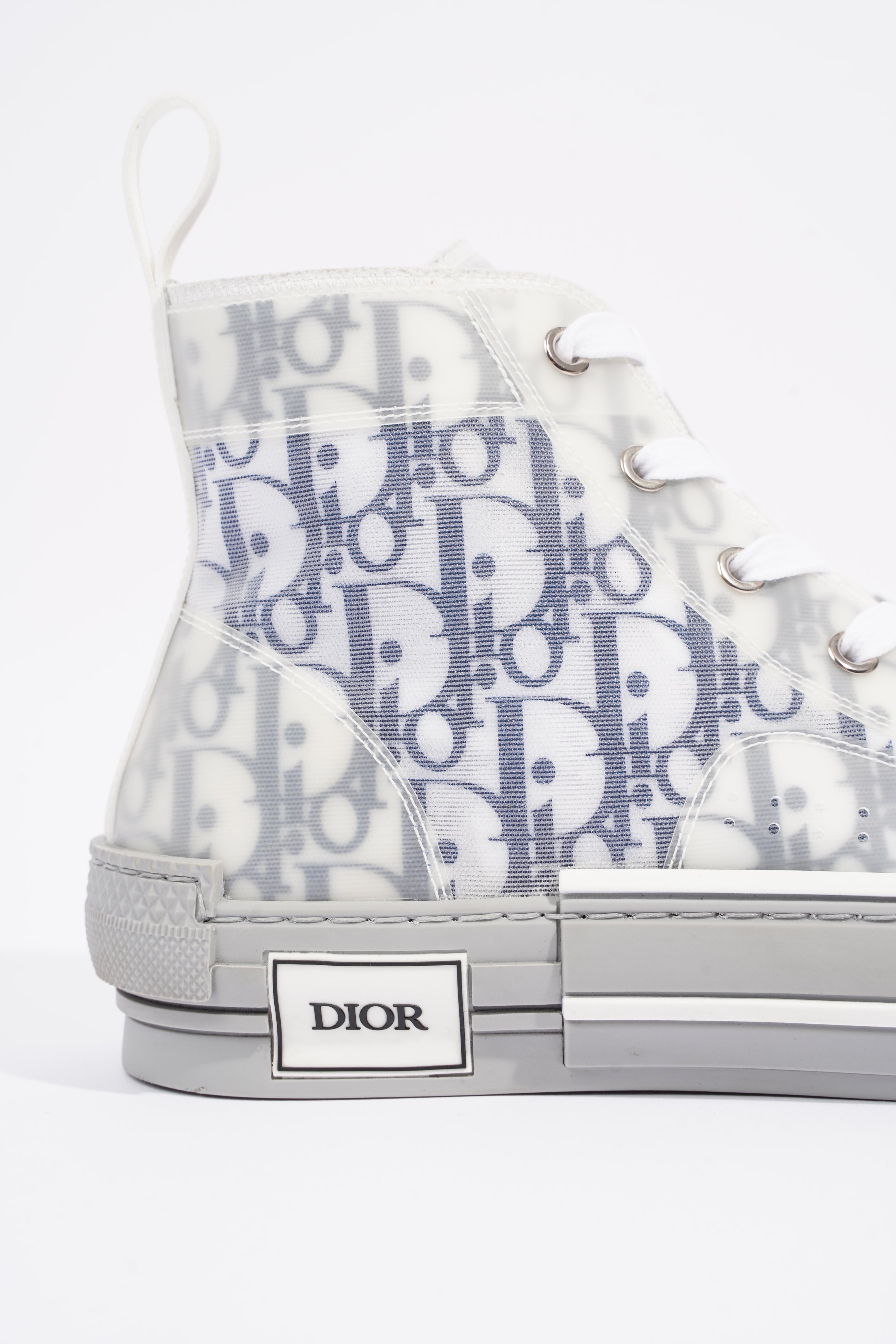 Christian Dior Mens B23 Grey Oblique EU 41.5 / UK 7.5