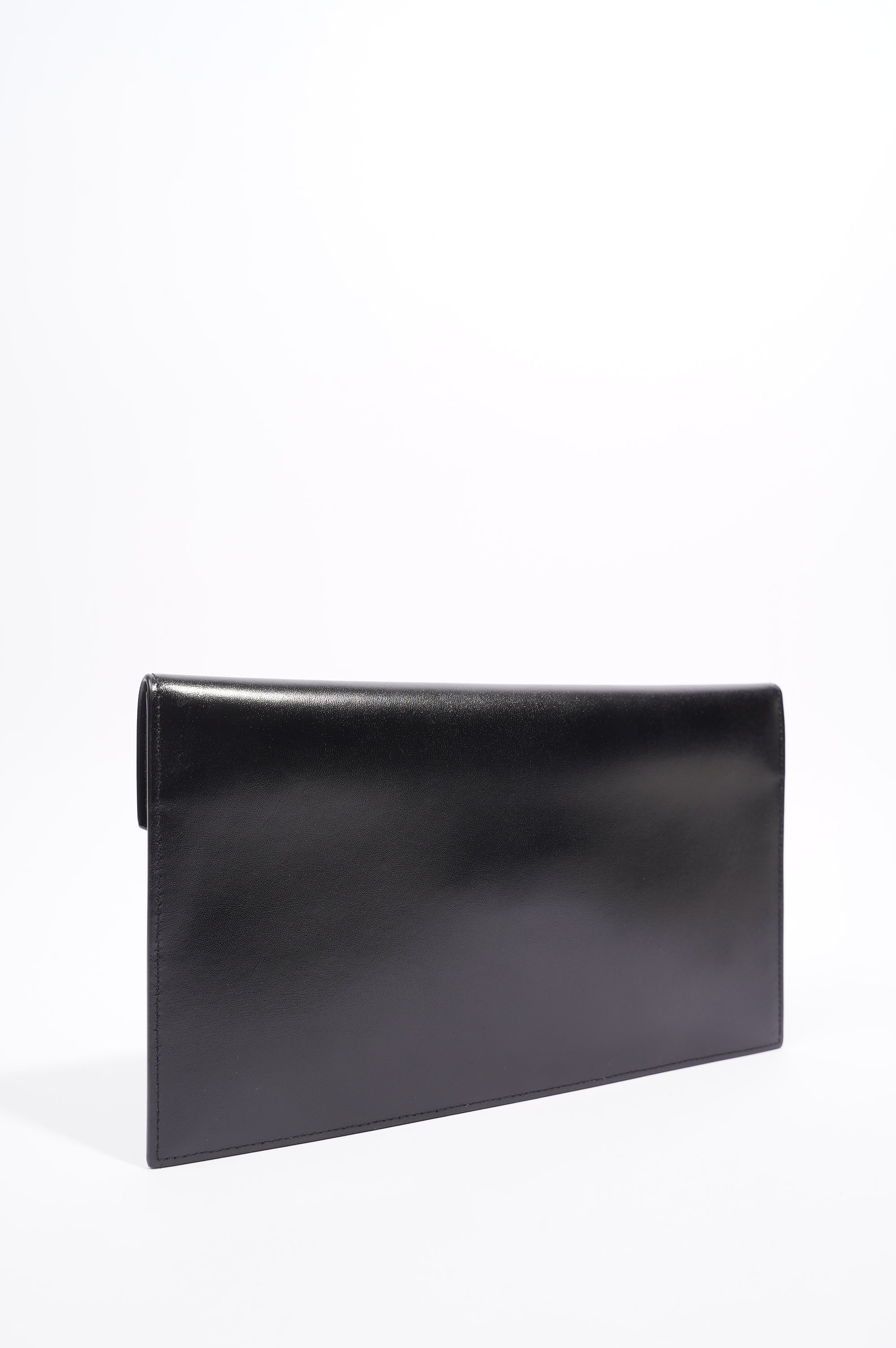 Saint Laurent Uptown Pouch Black Leather