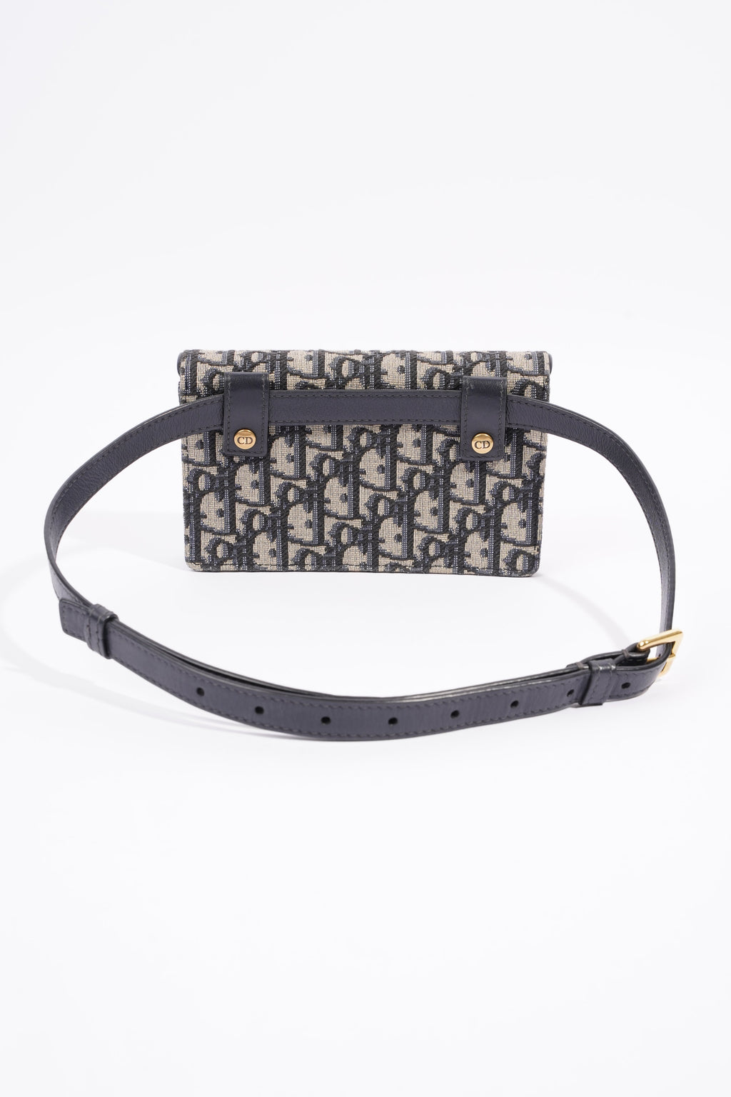Christian Dior Saddle Belt Bag Oblique Canvas