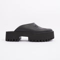 Gucci Womens Platform Perforated G Sandal Black EU 40 / UK 7