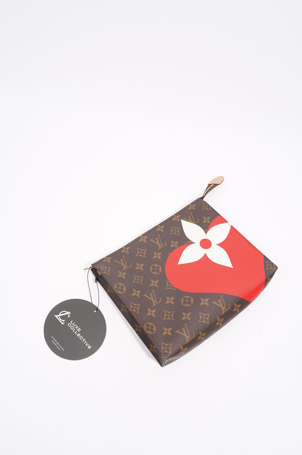 Louis Vuitton Womens Game On Toiletry 26 Pouch Monogram Canvas