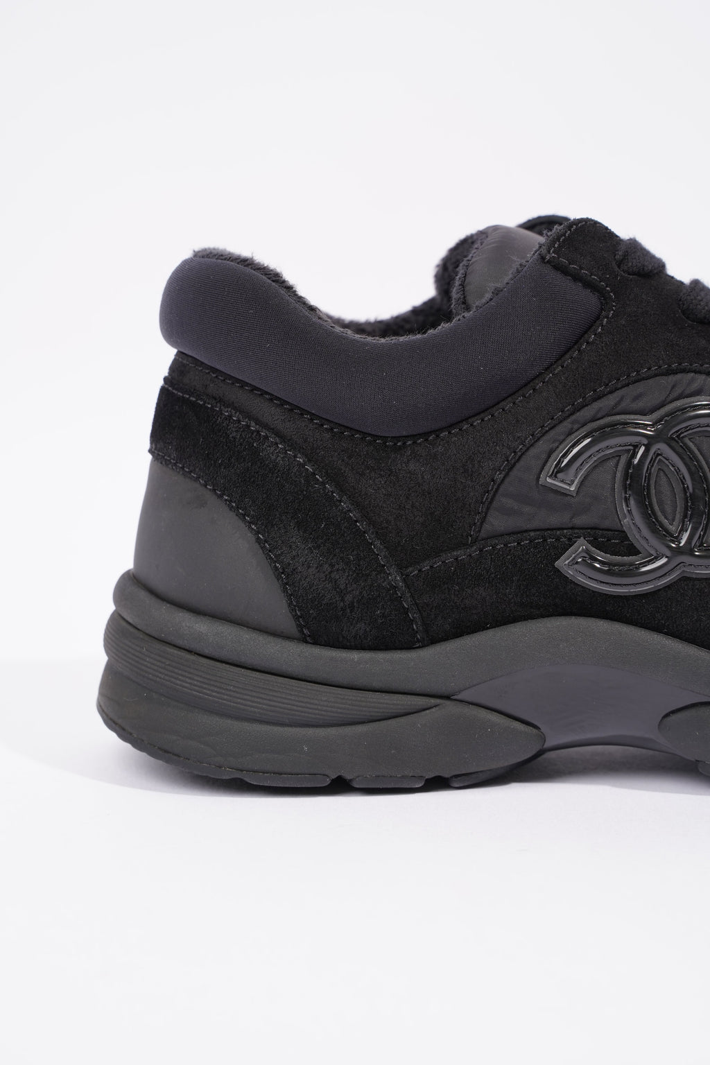 Chanel Womens CC Logo Black EU 38.5 / UK 5.5