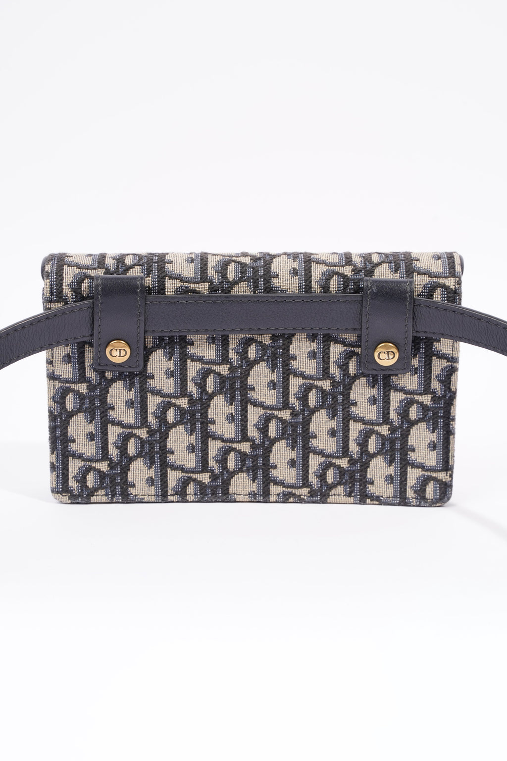 Christian Dior Saddle Belt Bag Oblique Canvas