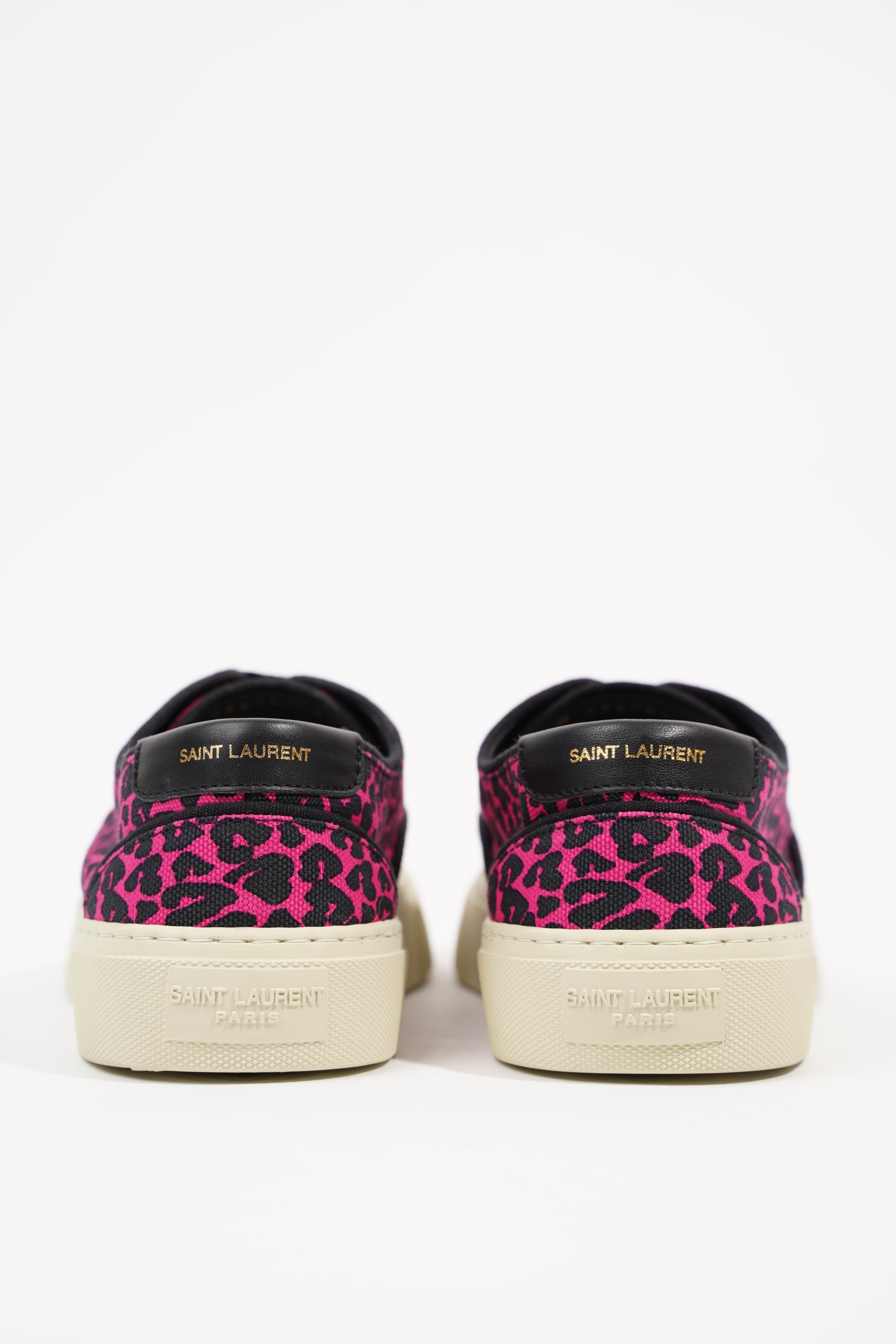Saint Laurent Womens Venice Sneaker Pink Leopard EU 39 / UK 6