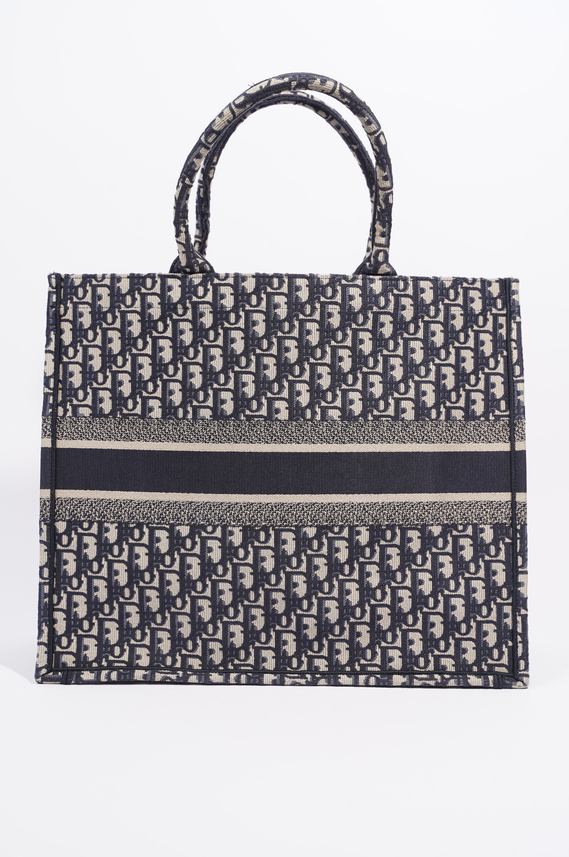 Christian Dior Womens Book Tote Oblique Large