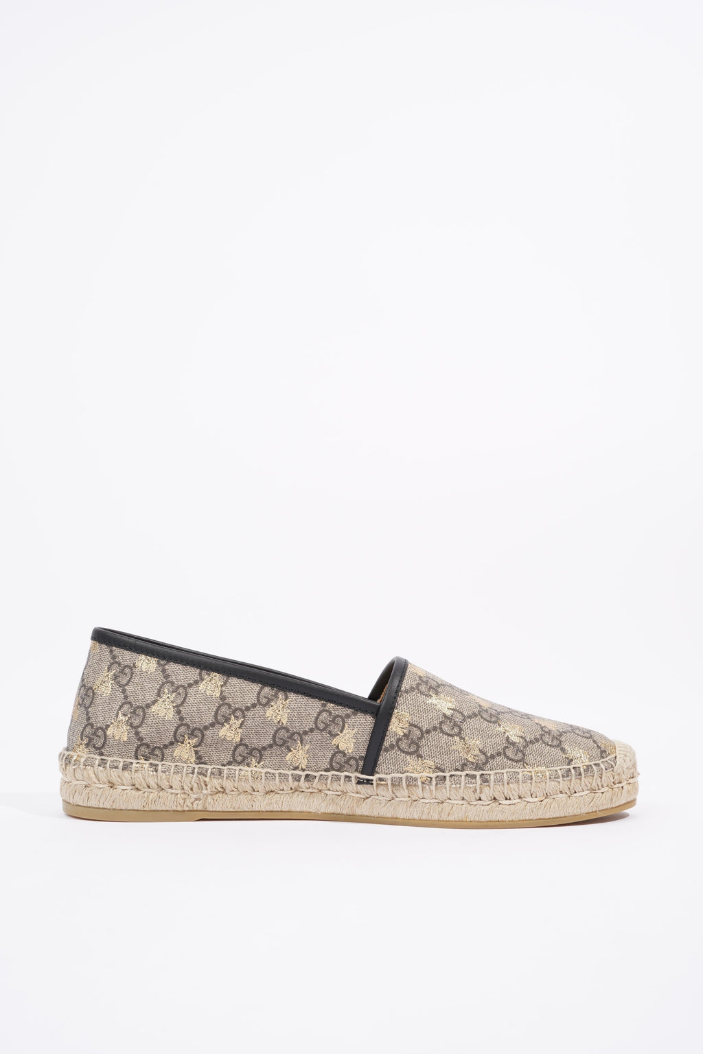 Gucci Mens Espadrilles Beige Bees EU 42 / UK 8