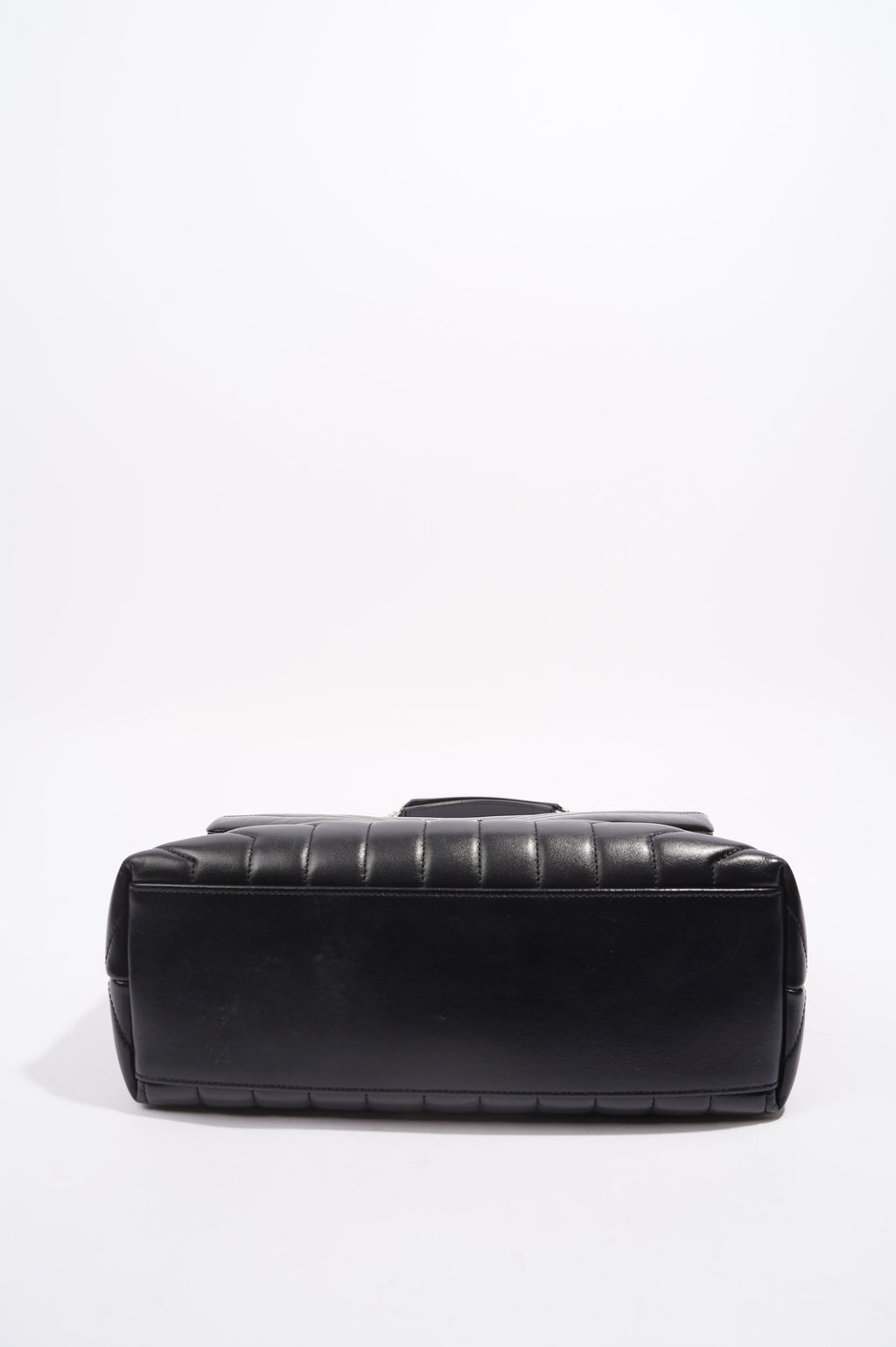Saint Laurent Womens Lou Lou Bag Black Leather Medium