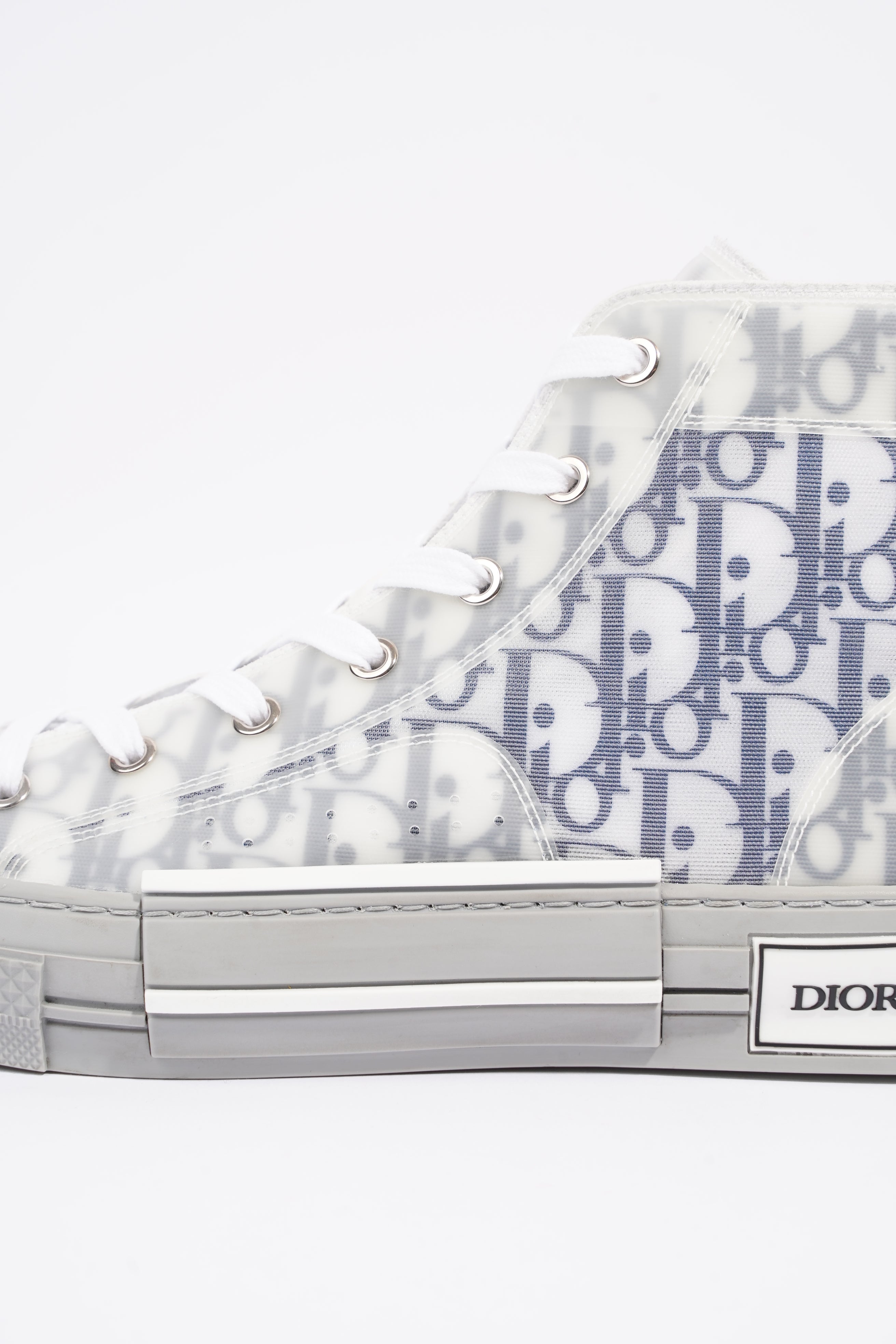 Christian Dior Mens B23 Grey Oblique EU 41.5 / UK 7.5