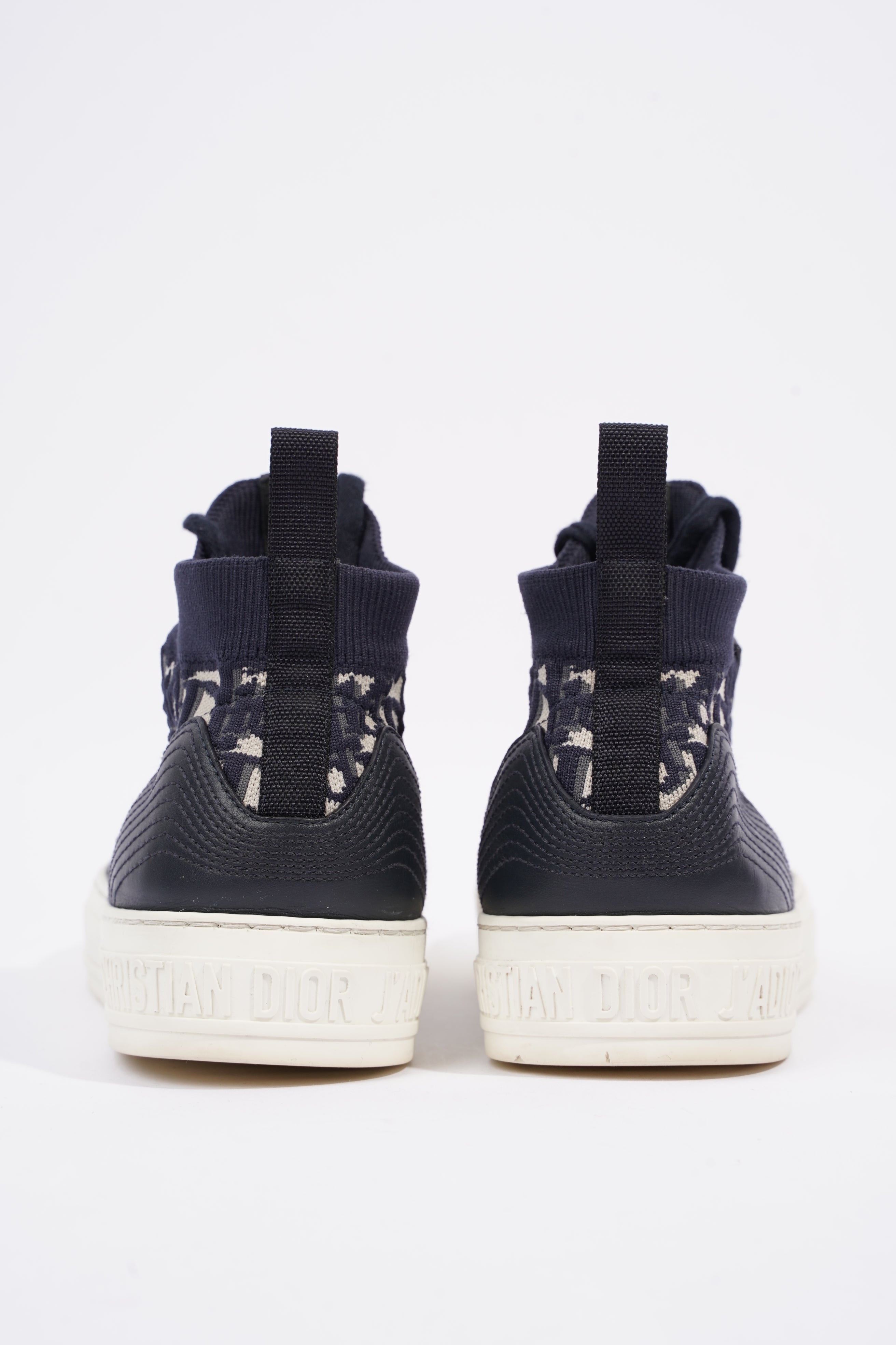 Christian Dior Womens Walk n' Dior High Top Blue / White EU 38.5 / UK 5.5