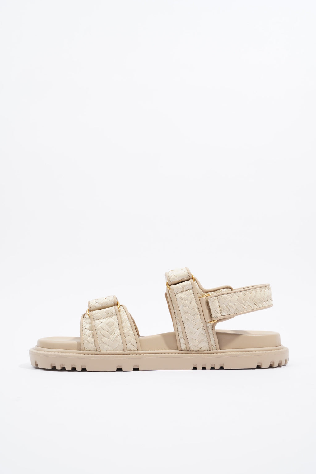 Christian Dior Womens Dioract Sandal Beige EU 41 / UK 7