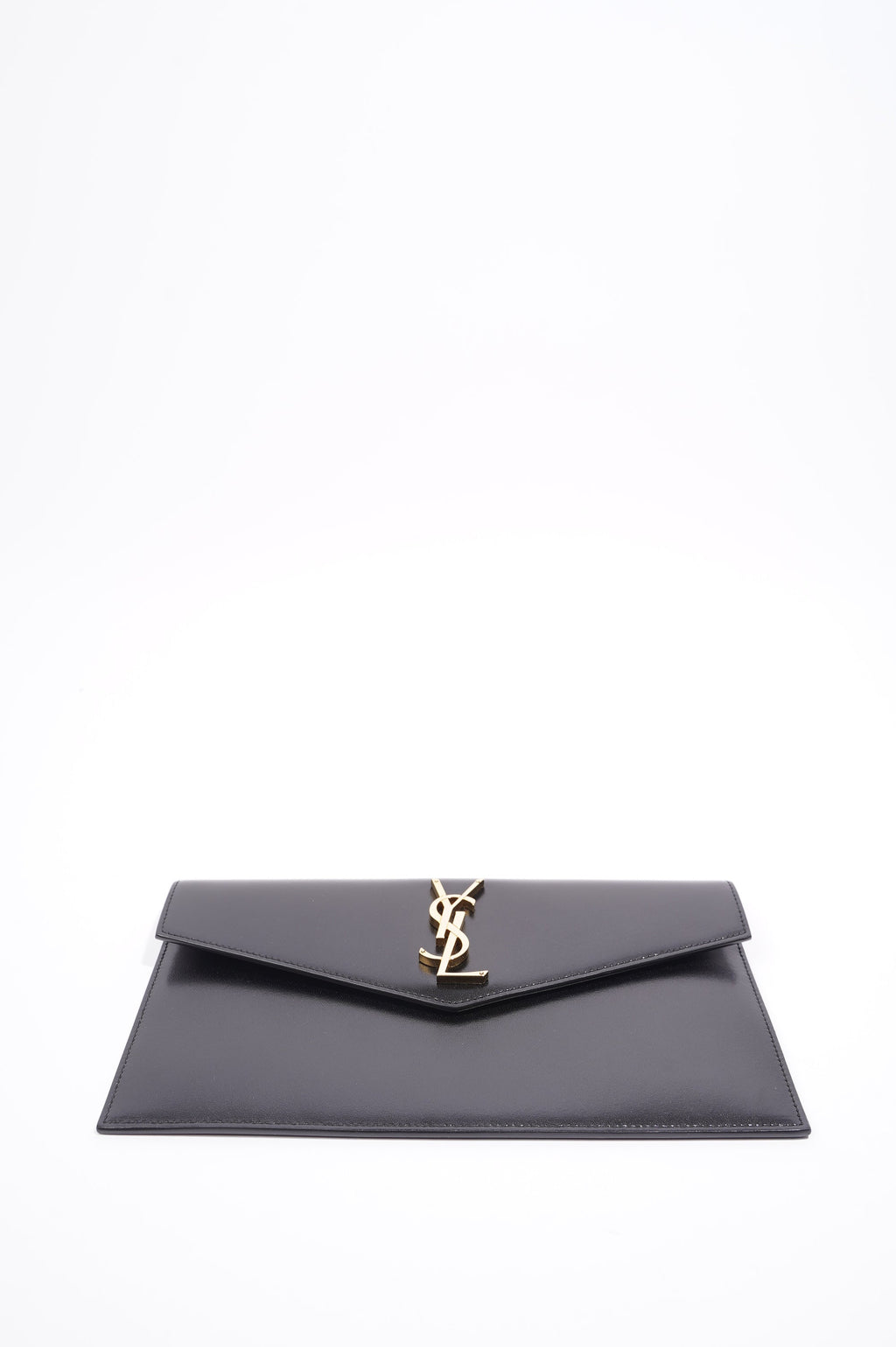 Saint Laurent Uptown Pouch Black Leather
