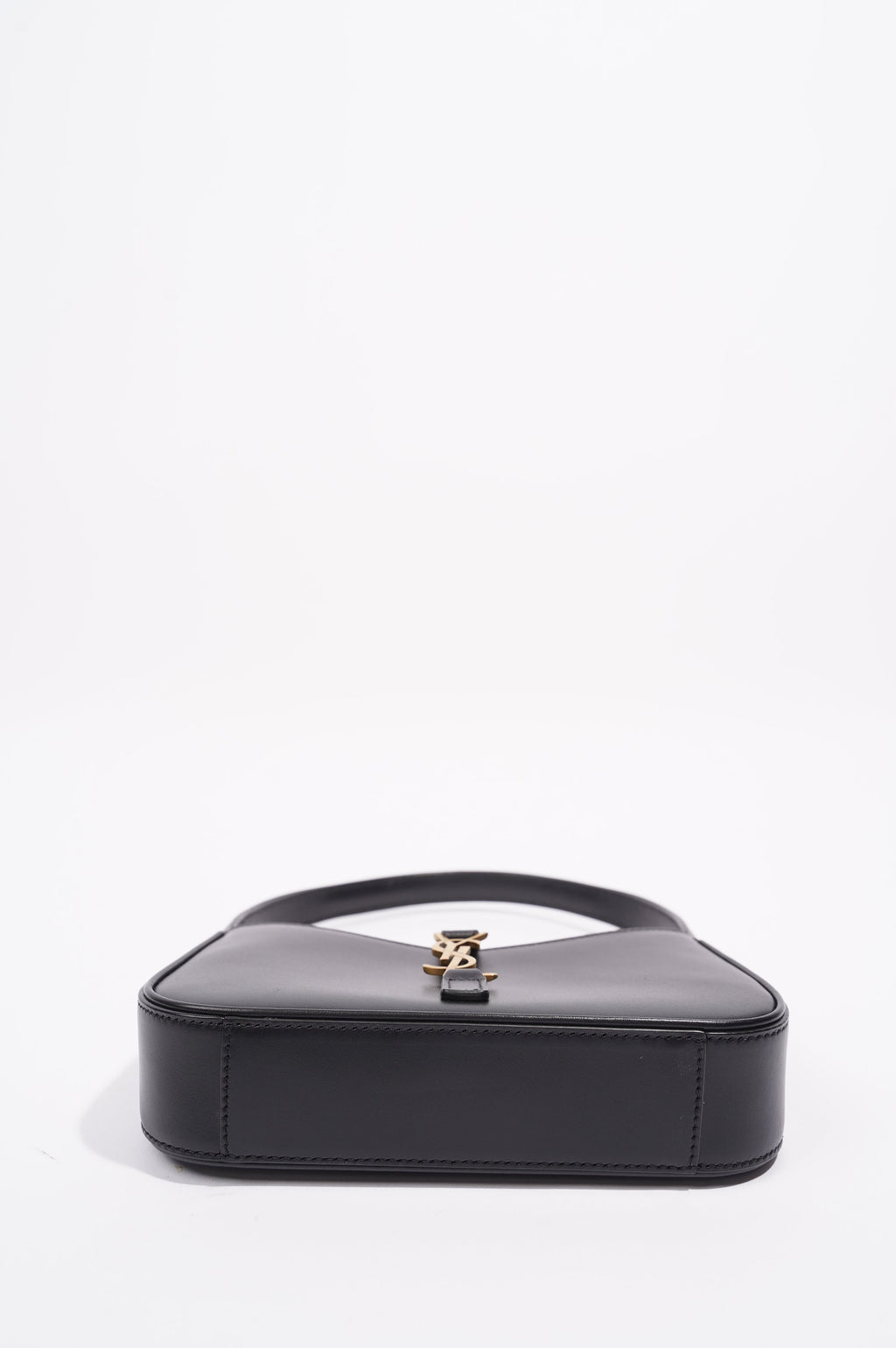 Saint Laurent Womens Le 5 a 7 Hobo Bag Black Leather Mini