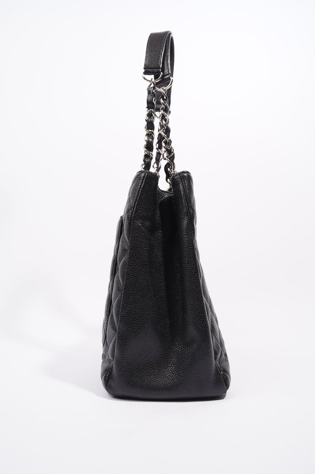 Chanel Womens Grand Shopping Tote Black