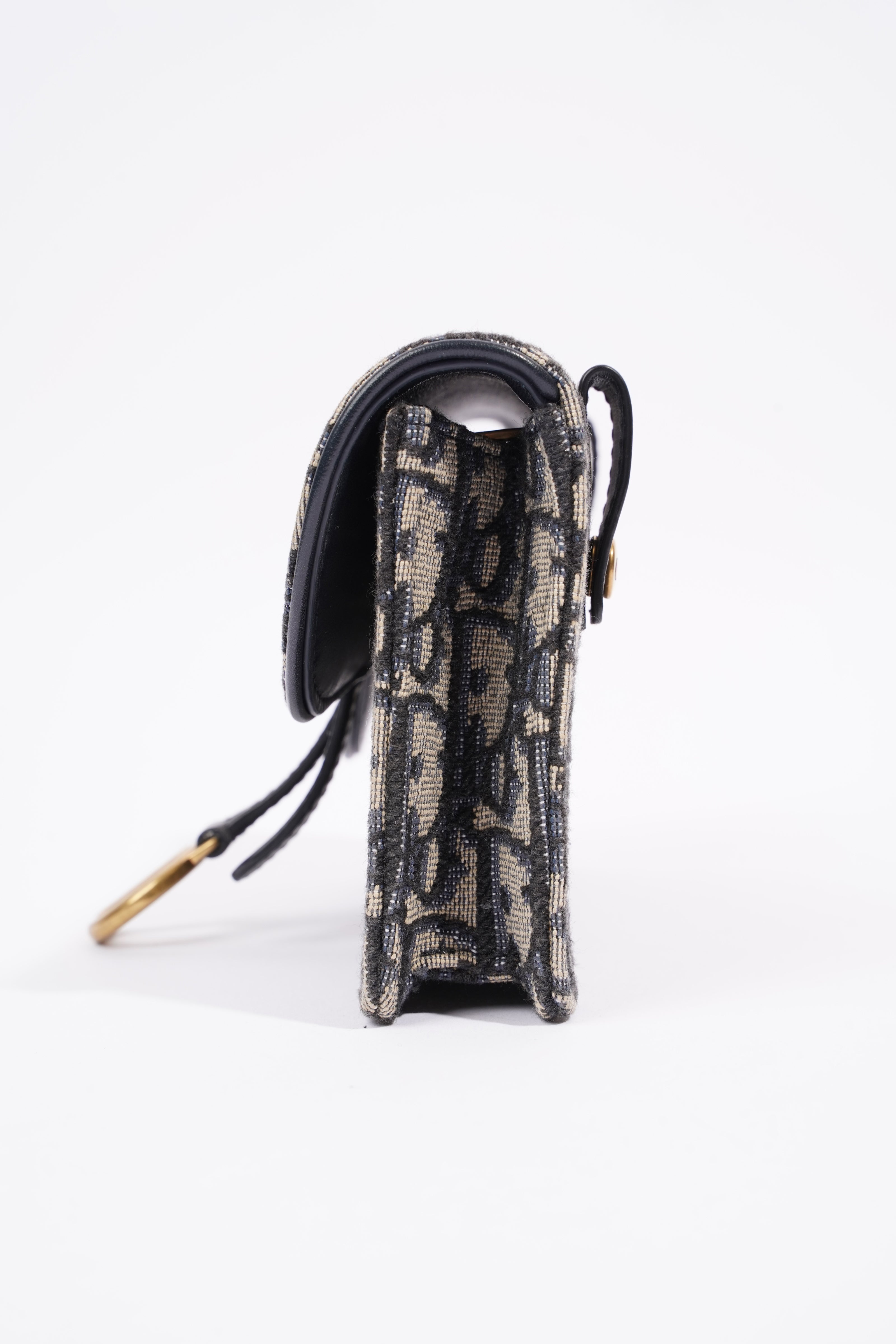 Christian Dior Saddle Belt Bag Oblique Canvas