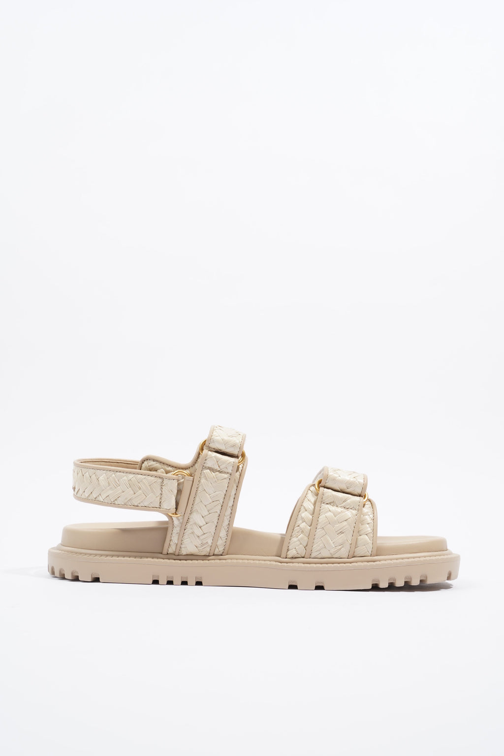 Christian Dior Womens Dioract Sandal Beige EU 41 / UK 7