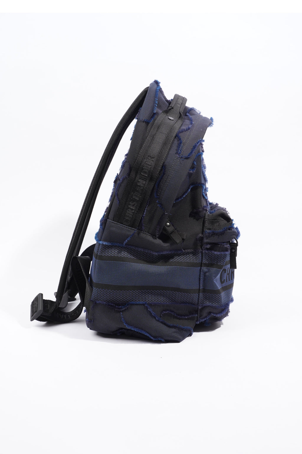 Christian Dior Dior Travel Backpack Black / Navy Cotton