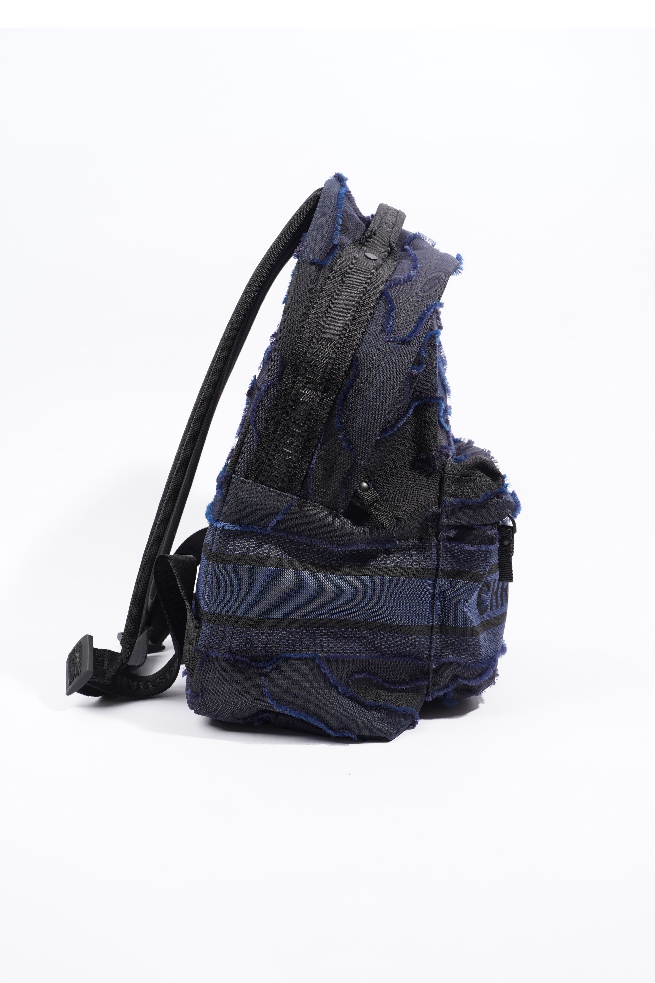 Christian Dior Dior Travel Backpack Black / Navy Cotton