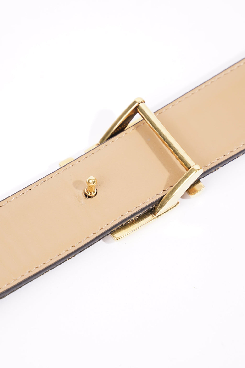 Fendi Womens Reversible FF Belt Zucca 90