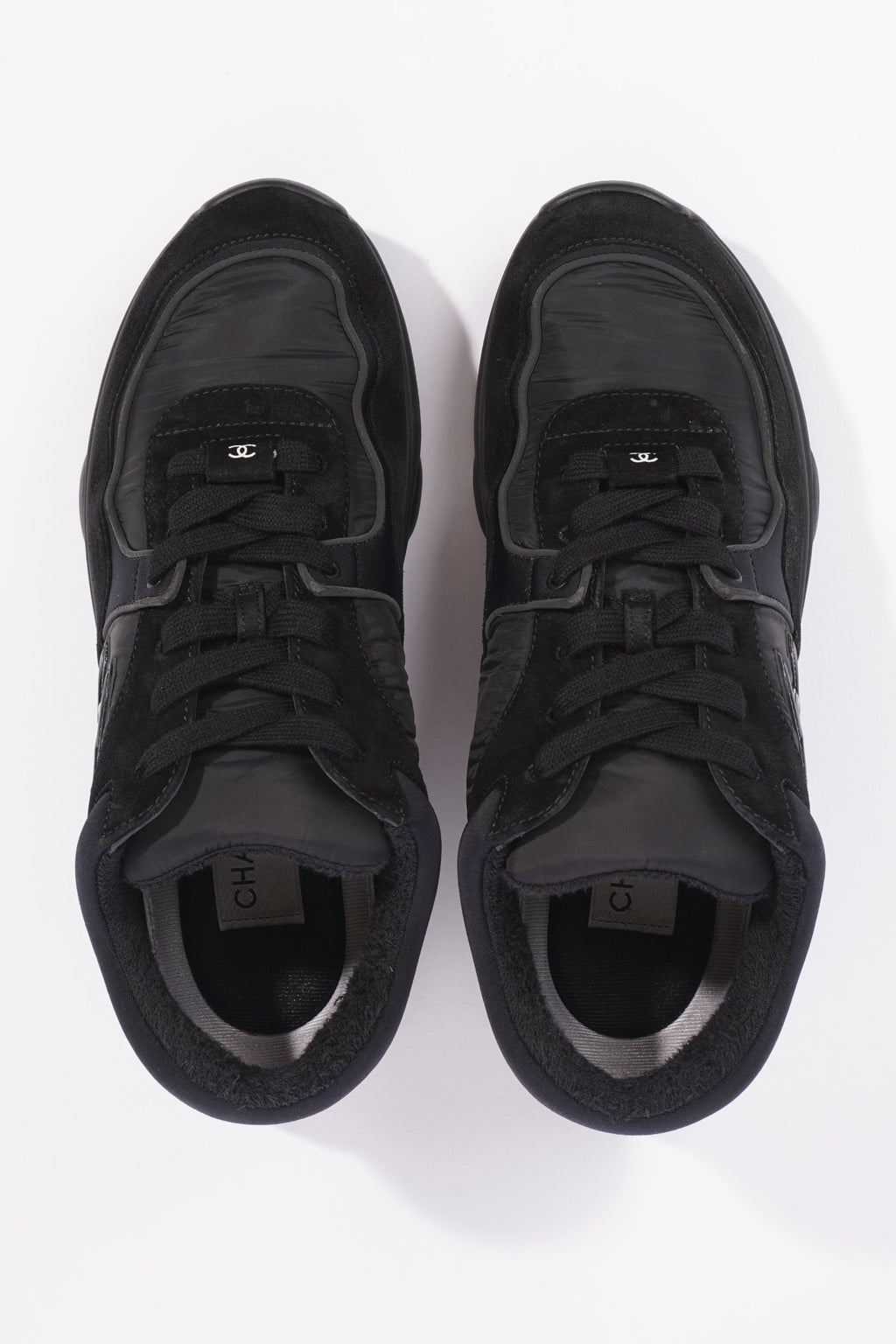 Chanel Womens CC Logo Black EU 38.5 / UK 5.5