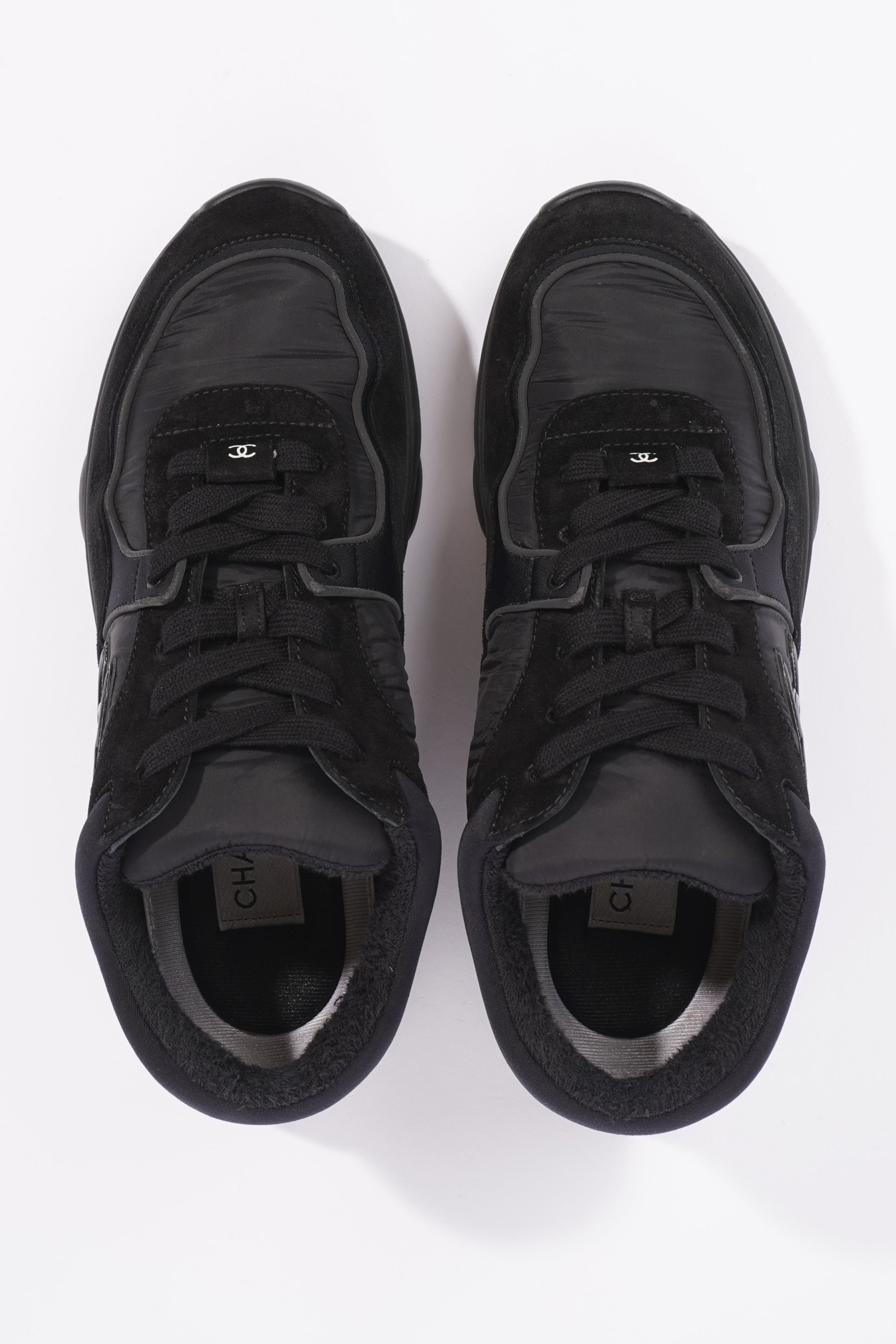 Chanel Womens CC Logo Black EU 38.5 / UK 5.5