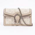 Gucci Dionysus GG Bag Monogram / Grey Canvas / Leather Super Mini