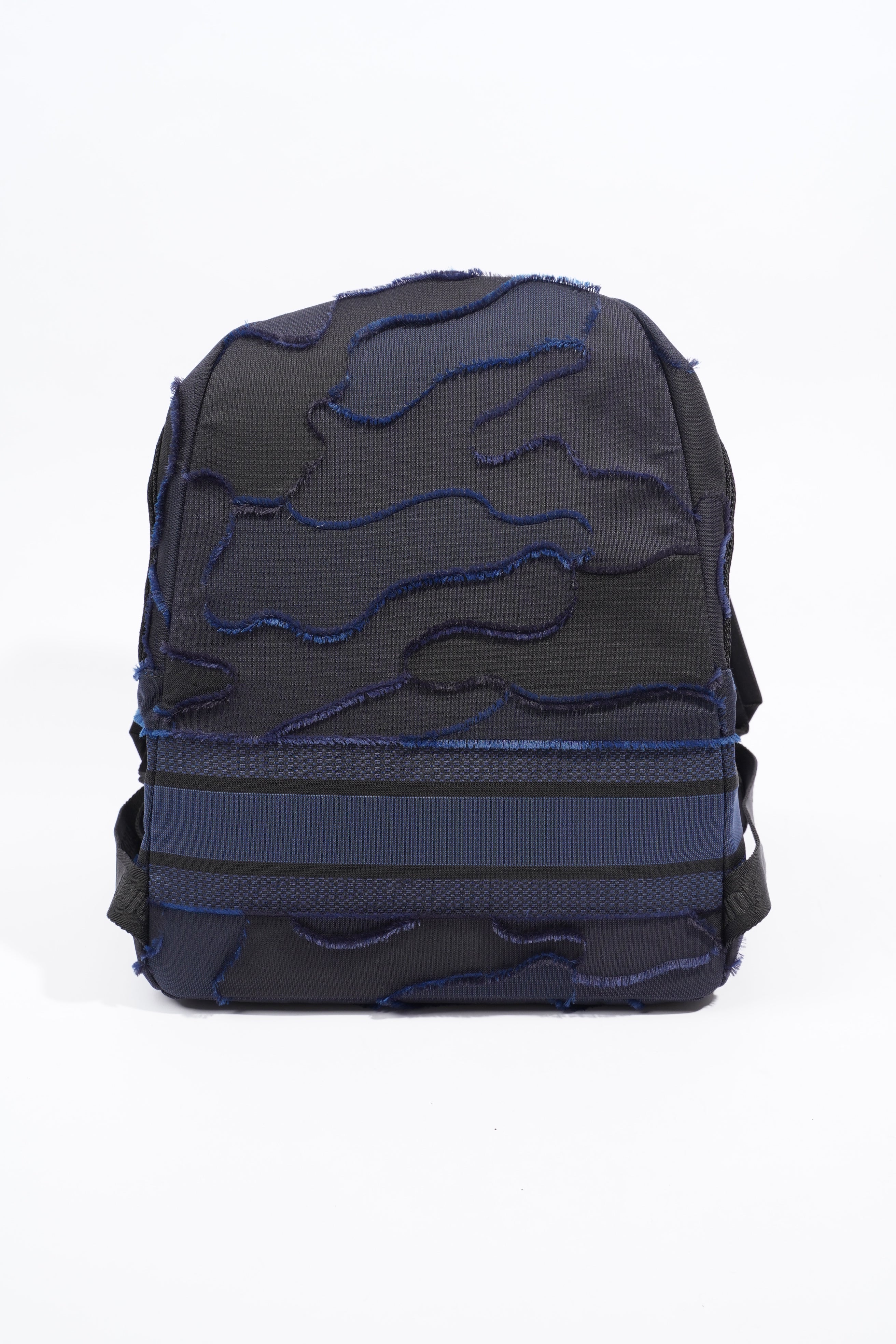 Christian Dior Dior Travel Backpack Black / Navy Cotton