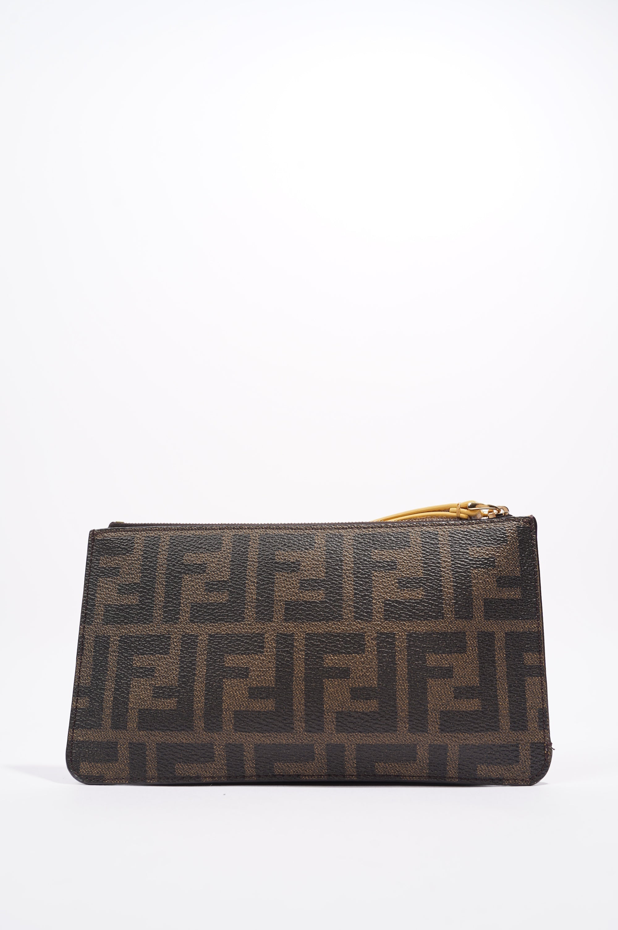 Fendi Strap Wrist Pouch Monogram Canvas