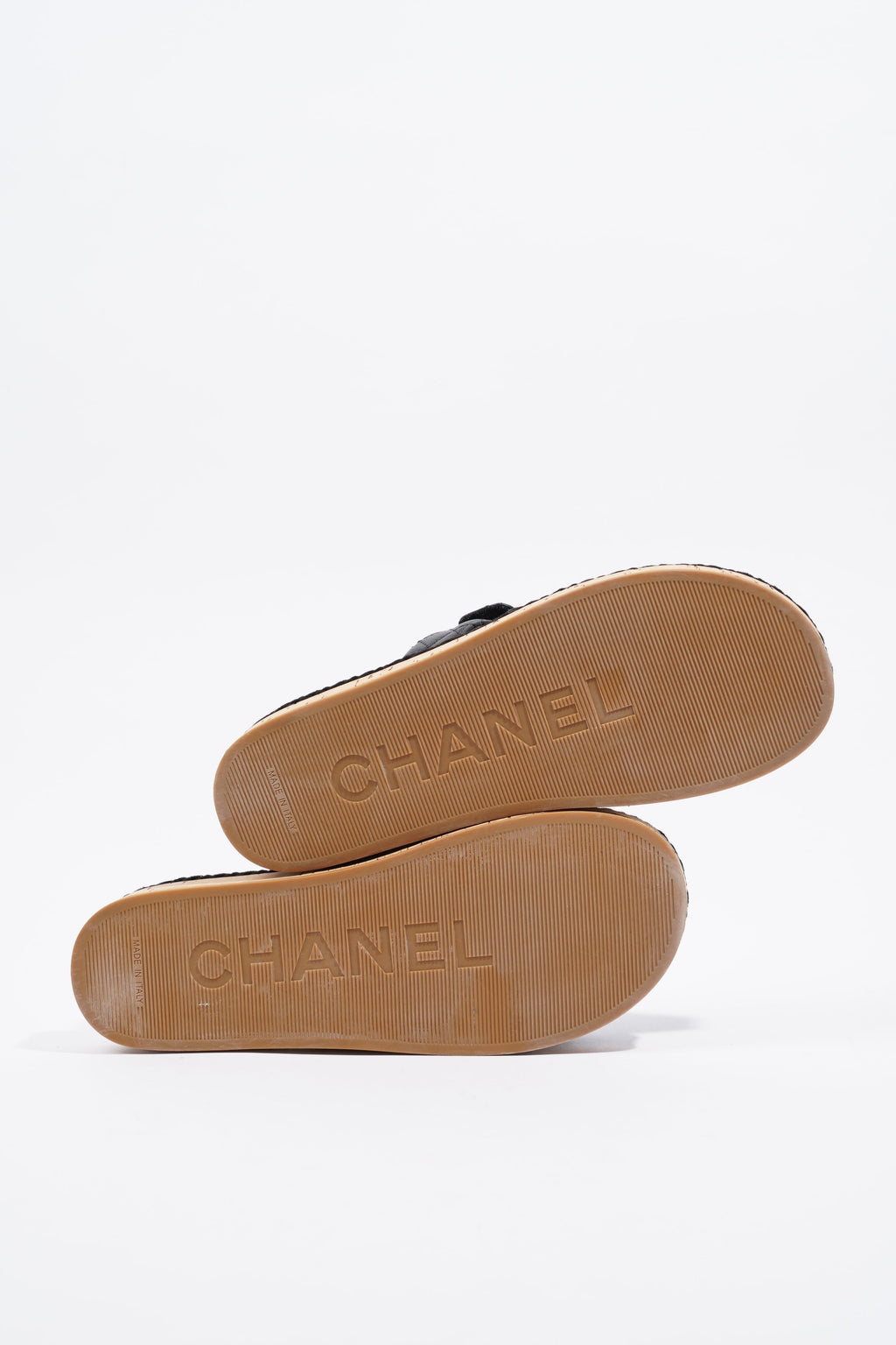 Chanel Dad Sandal Black / Gold EU 40 / UK 7