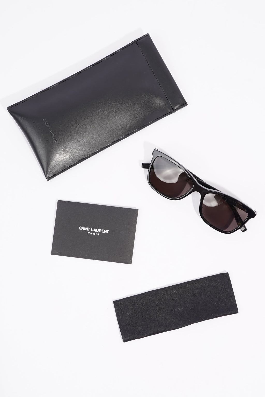 Saint Laurent Eye Cat SL502 Black Acetate 145
