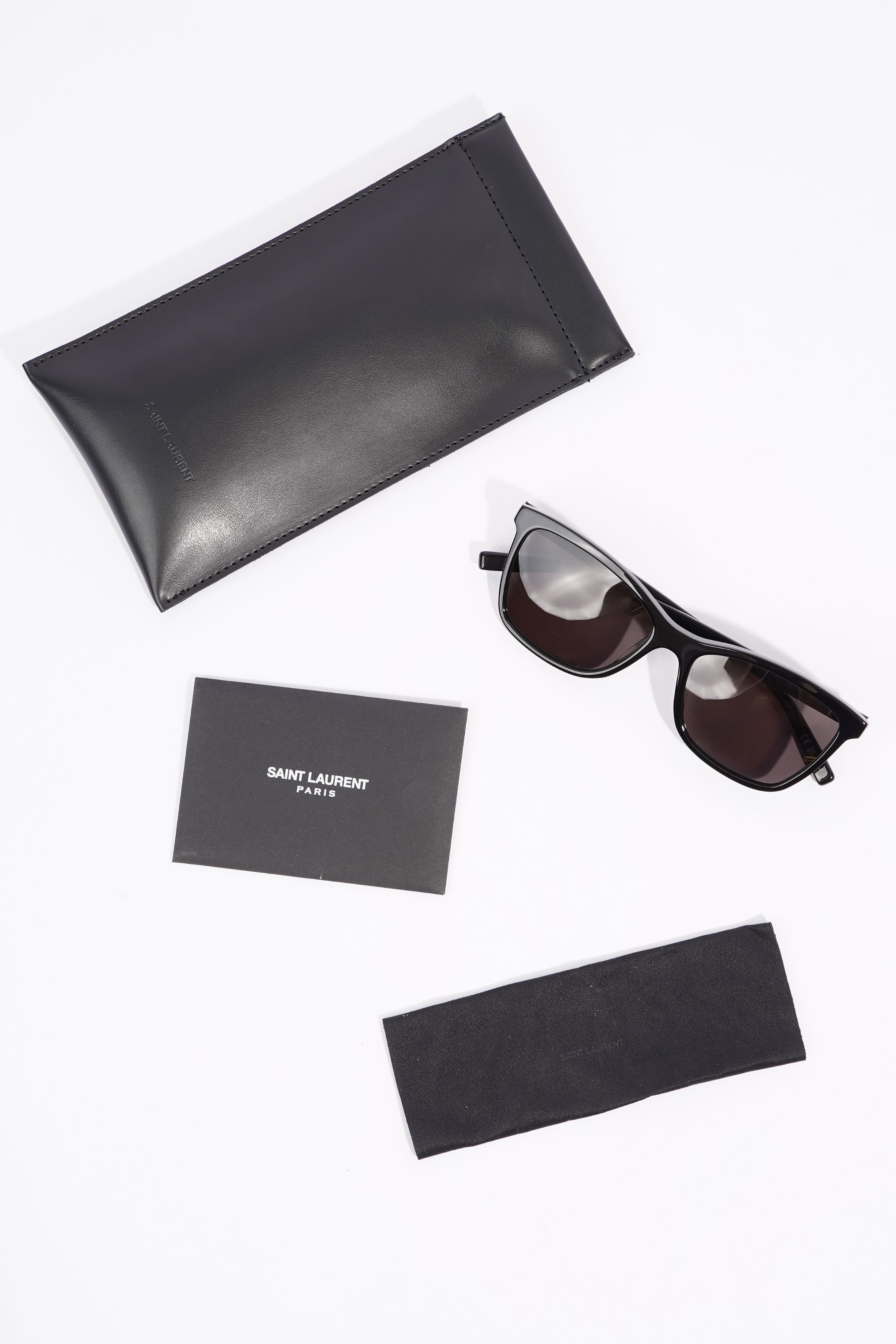 Saint Laurent Eye Cat SL502 Black Acetate 145