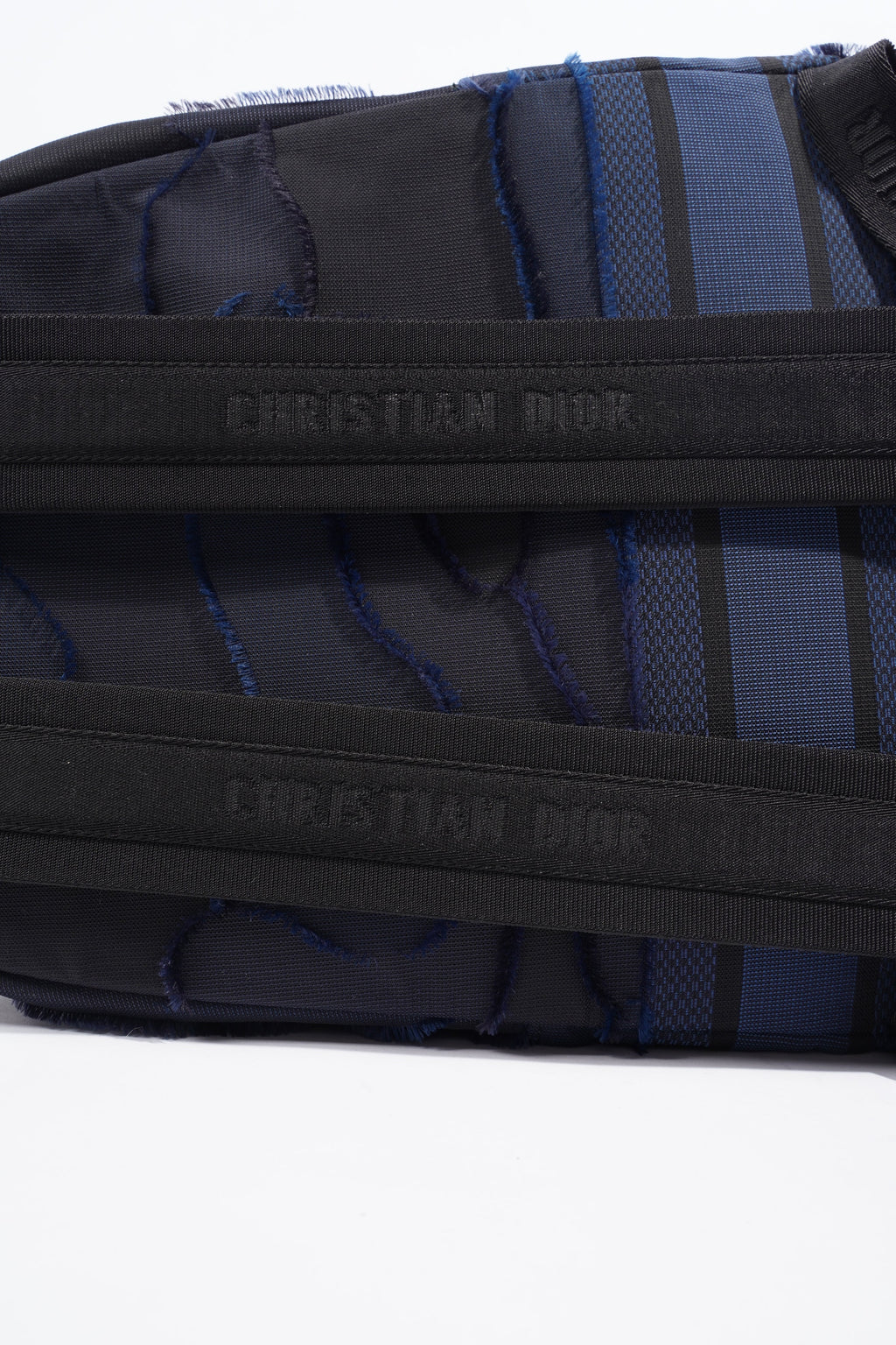 Christian Dior Dior Travel Backpack Black / Navy Cotton