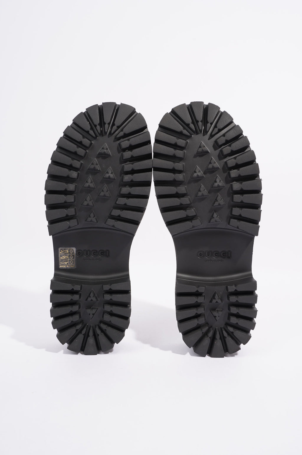 Gucci Womens Platform Perforated G Sandal Black EU 40 / UK 7