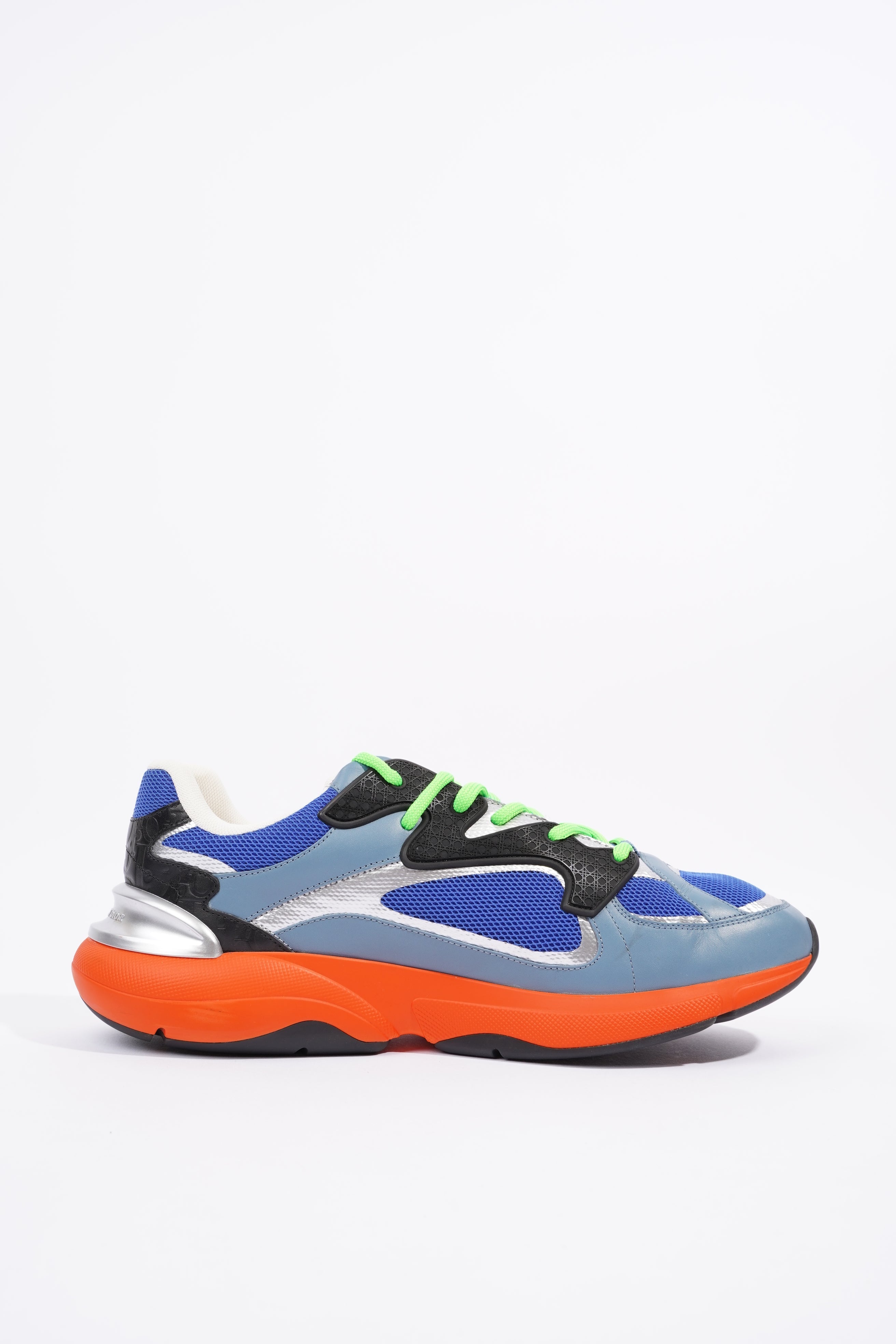 Christian Dior Mens B24 Sorayama Low Top Blue / Orange / Green EU 44 / UK 10