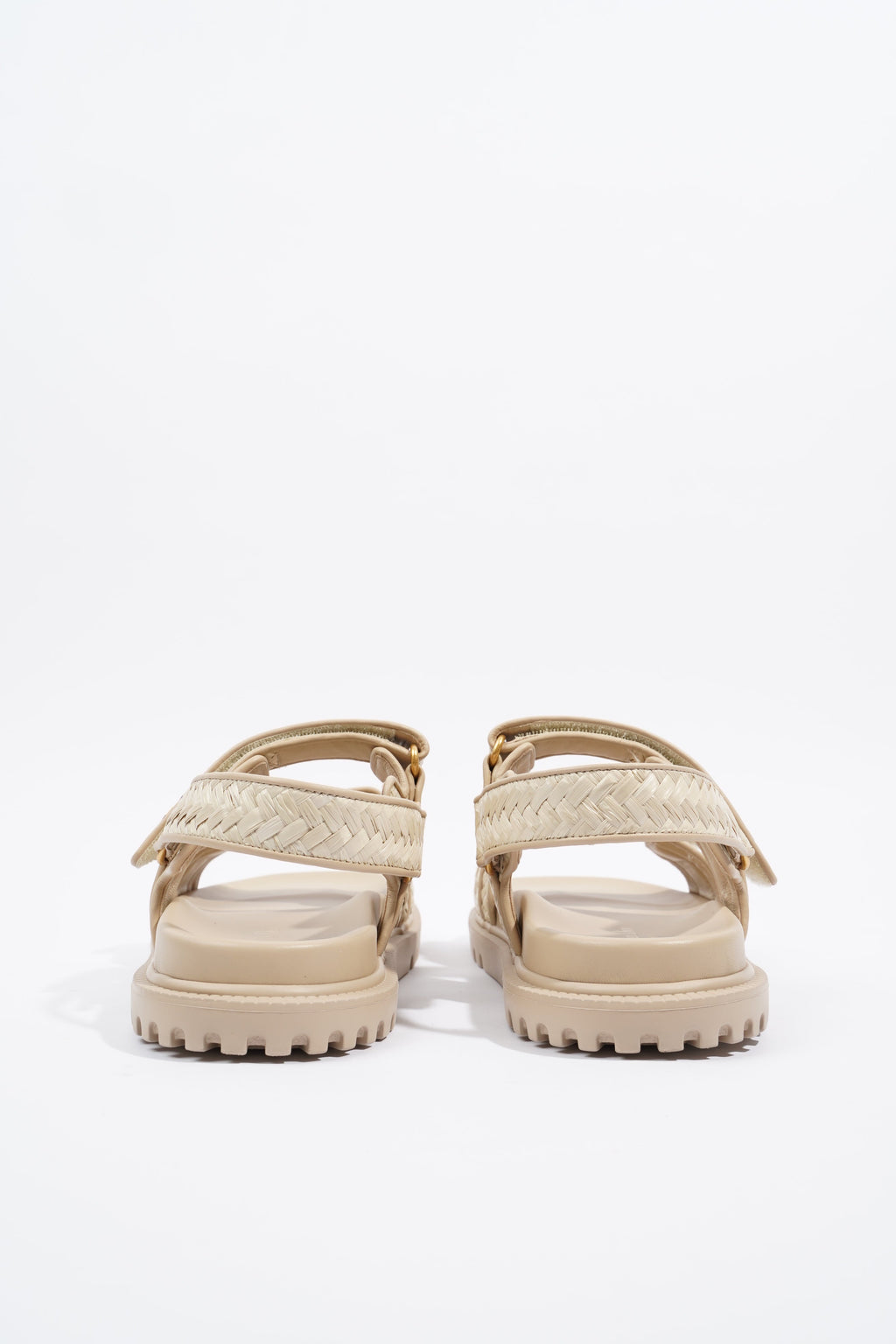 Christian Dior Womens Dioract Sandal Beige EU 41 / UK 7