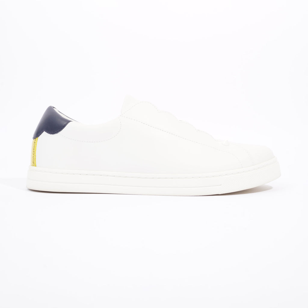 Fendi Womens Leather Sneakers White EU 39 / UK 6