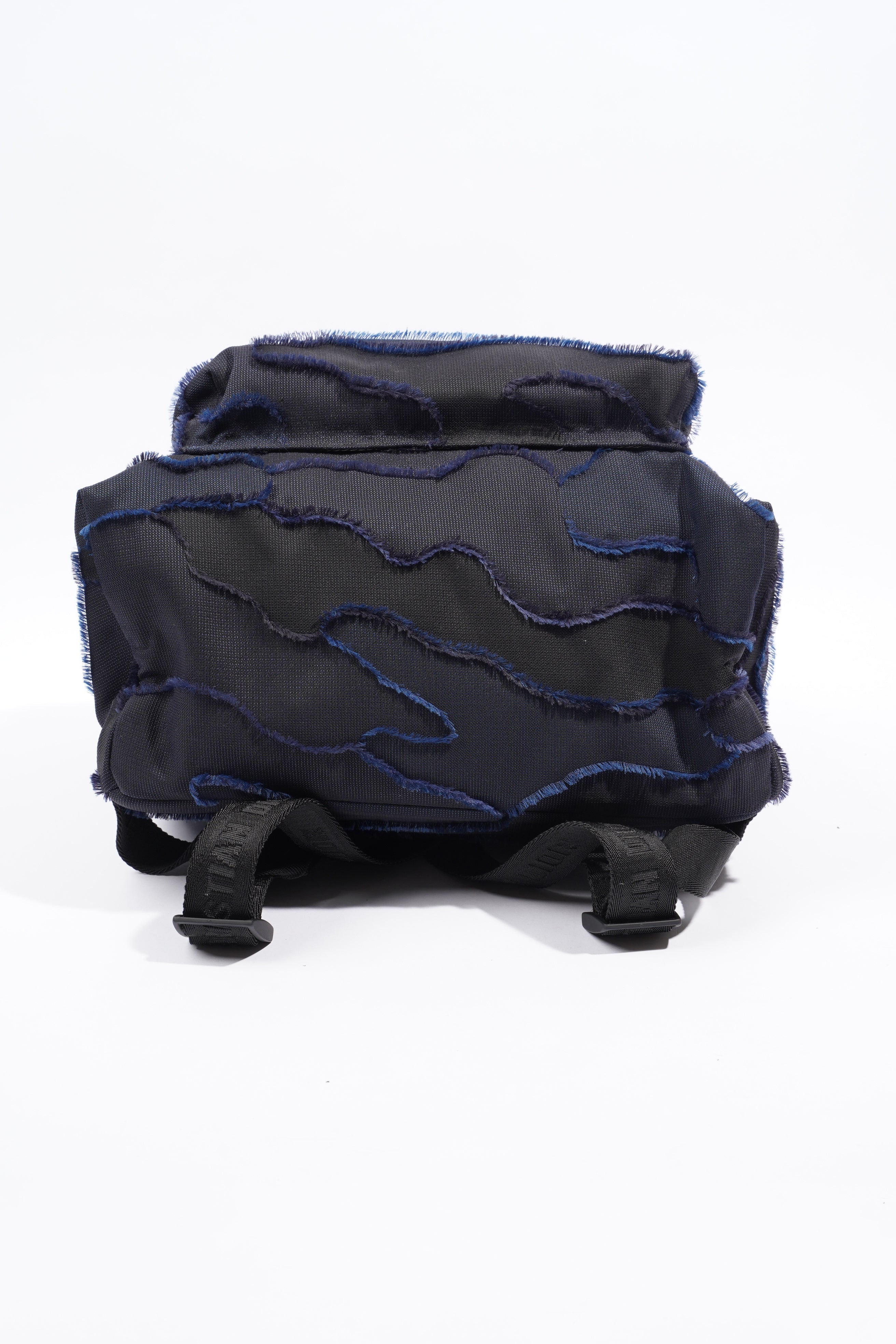 Christian Dior Dior Travel Backpack Black / Navy Cotton