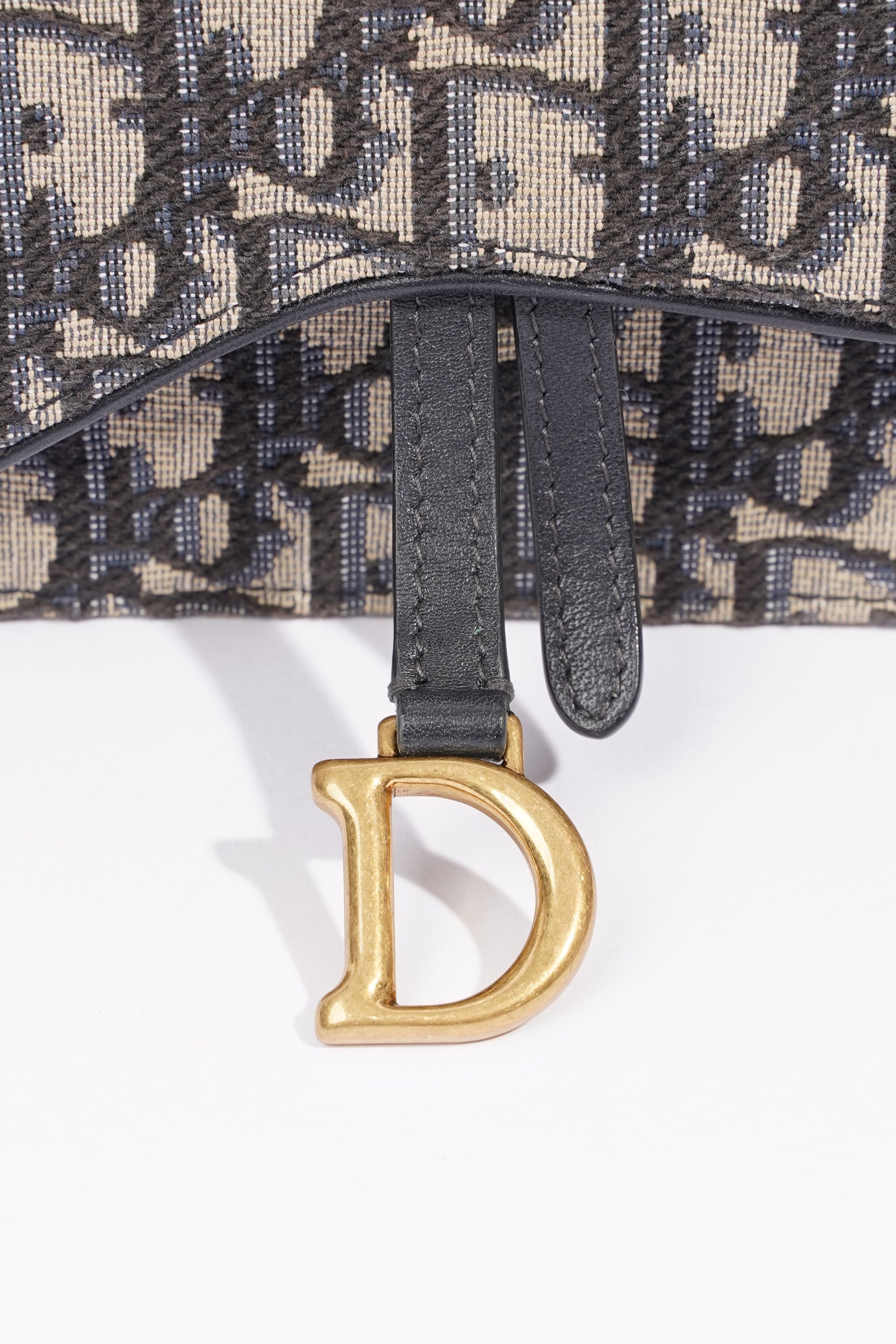 Christian Dior Saddle Belt Bag Oblique Canvas