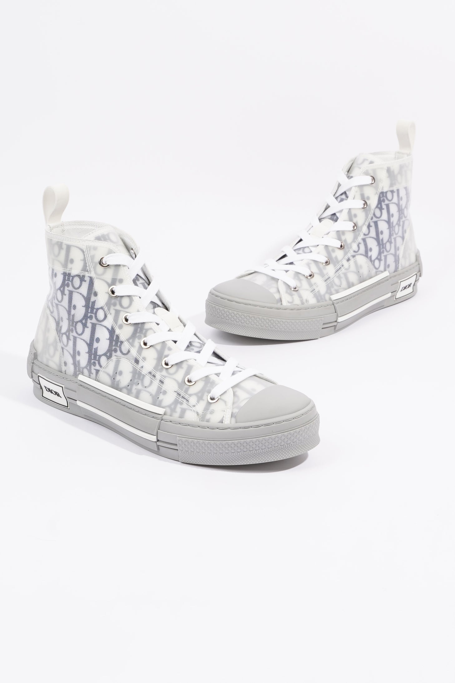 Christian Dior Mens B23 Grey Oblique EU 41.5 / UK 7.5