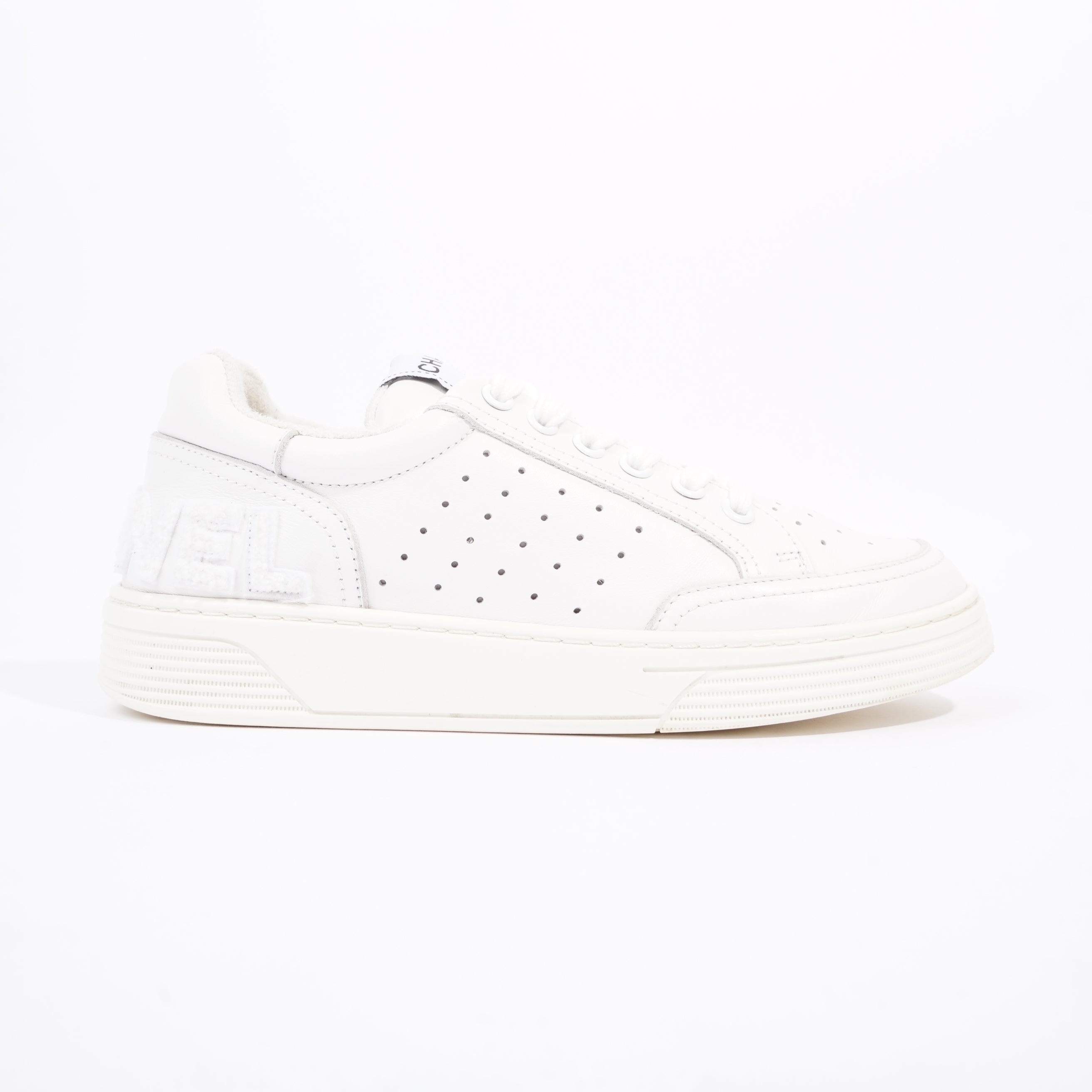 Chanel Womens Logo Runners White EU 38 / UK 5