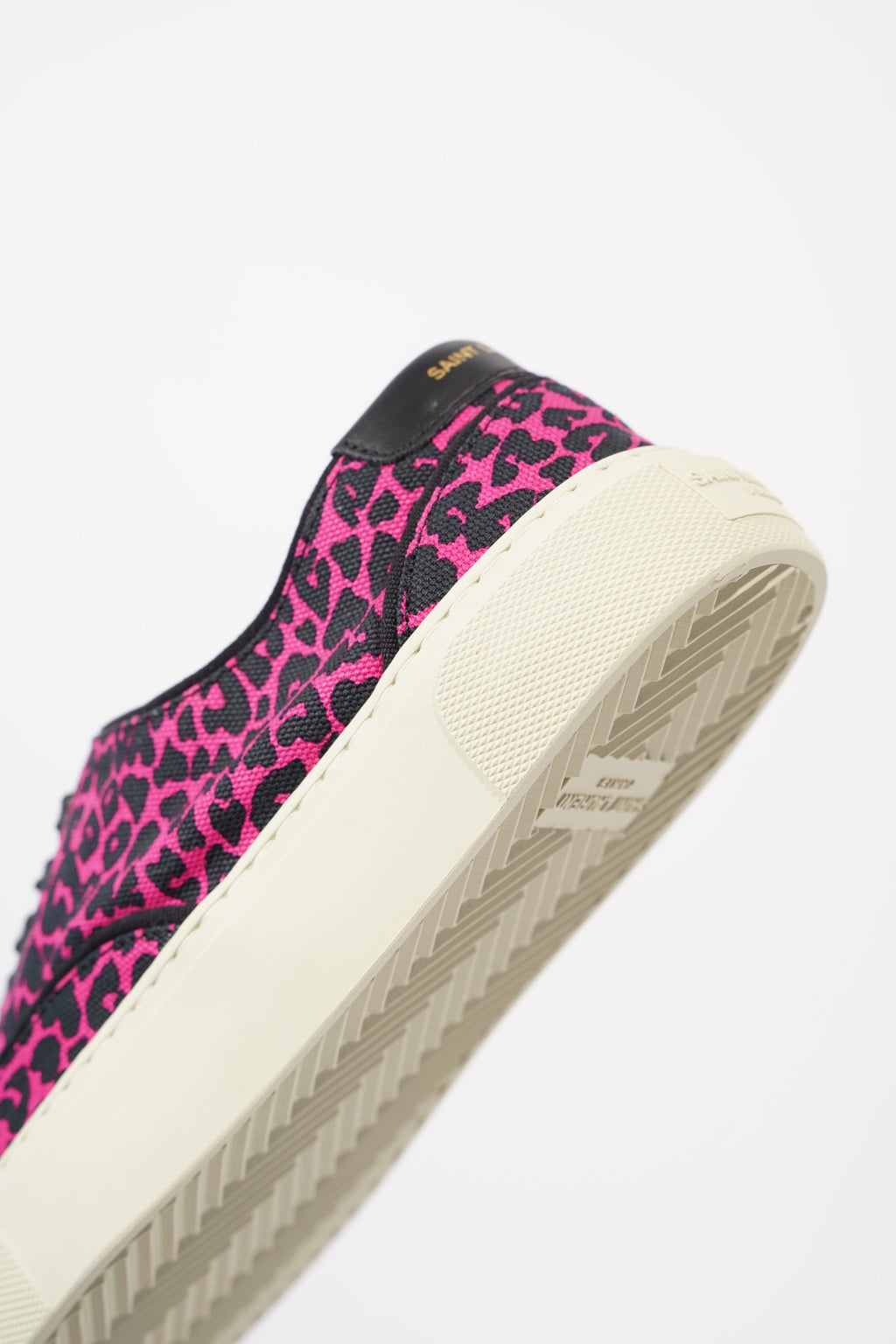Saint Laurent Womens Venice Sneaker Pink Leopard EU 39 / UK 6