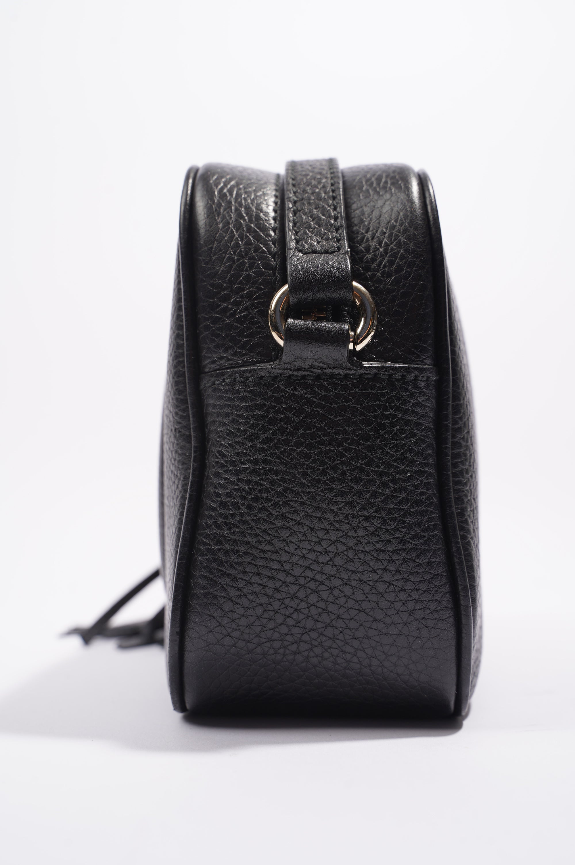 Gucci Womens Soho Bag Black Leather Small