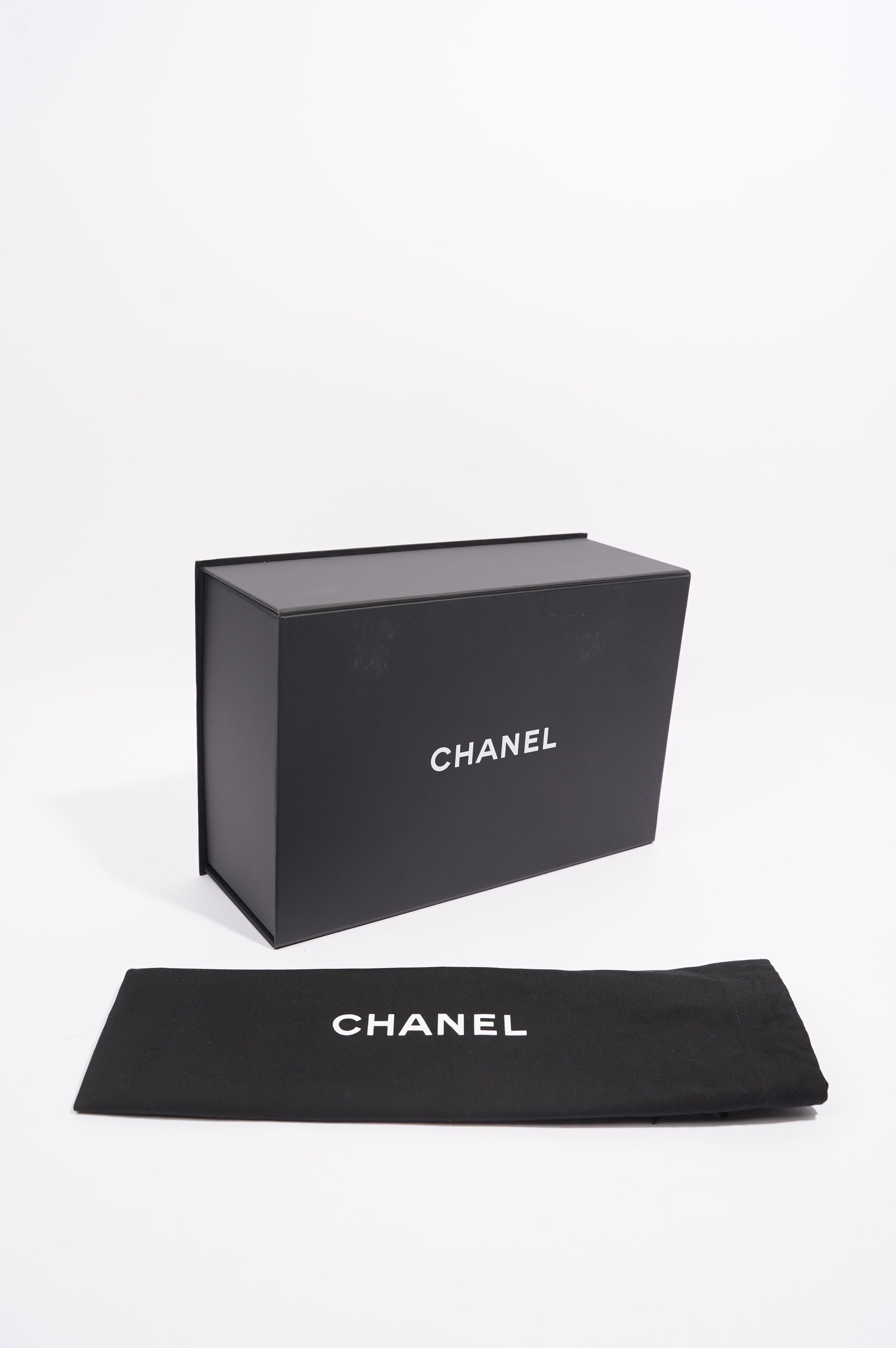 Chanel Womens Flap Bag Black Tweed Mini