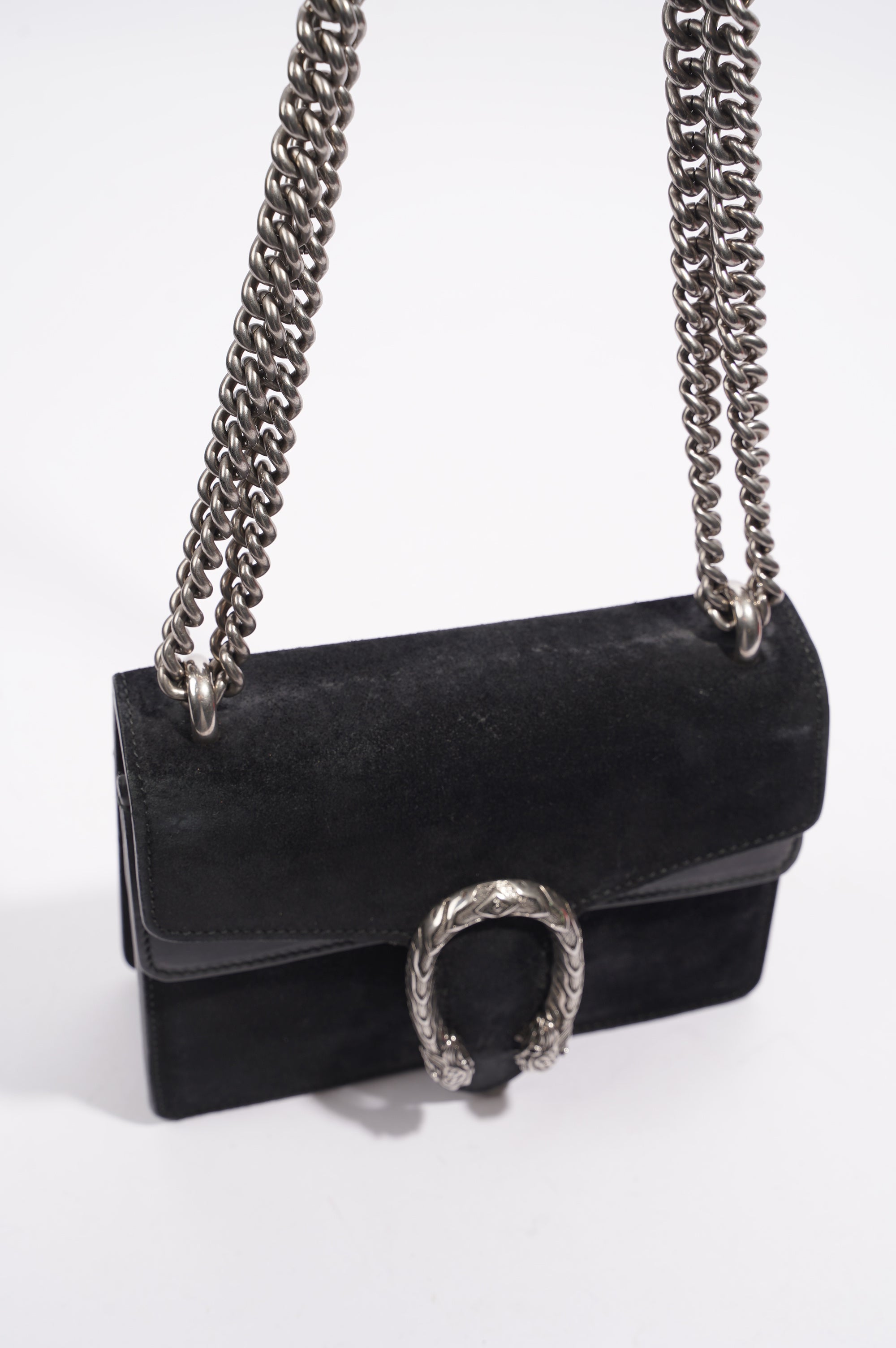 Gucci Dionysus Bag Black Canvas Mini