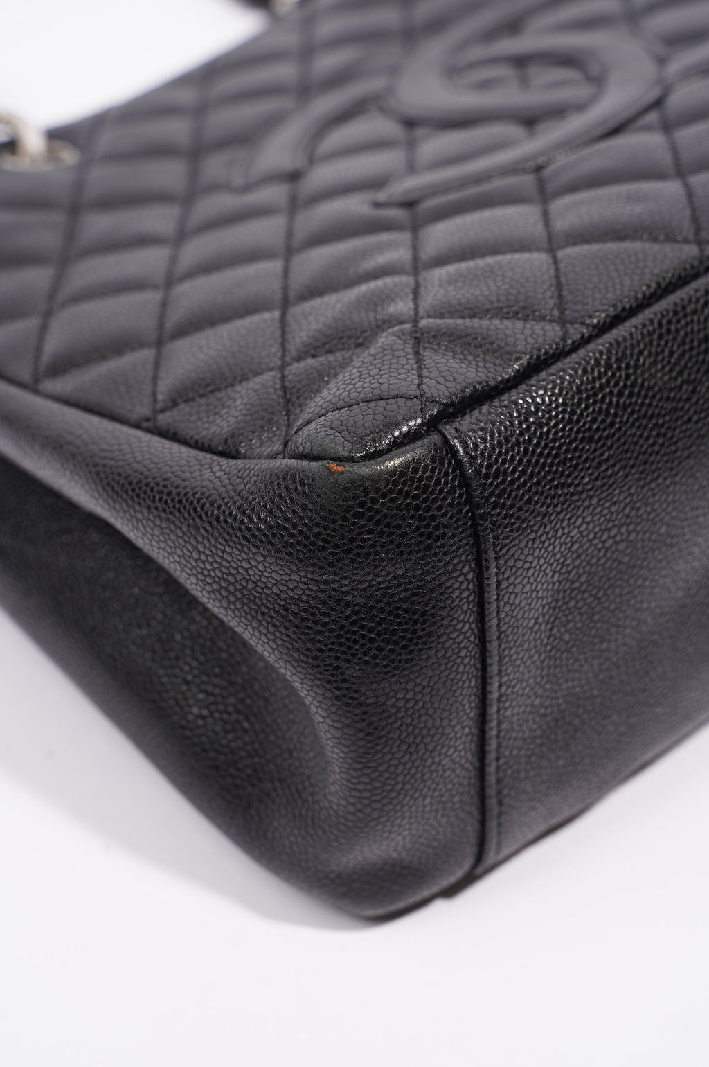 Chanel Womens Grand Shopping Tote Black