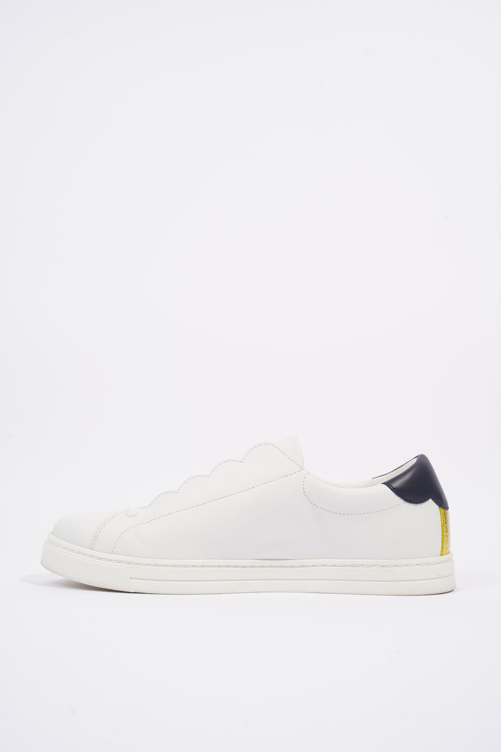 Fendi Womens Leather Sneakers White EU 39 / UK 6