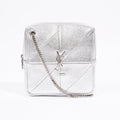 Saint Laurent Jamie Cube Bag Silver OS