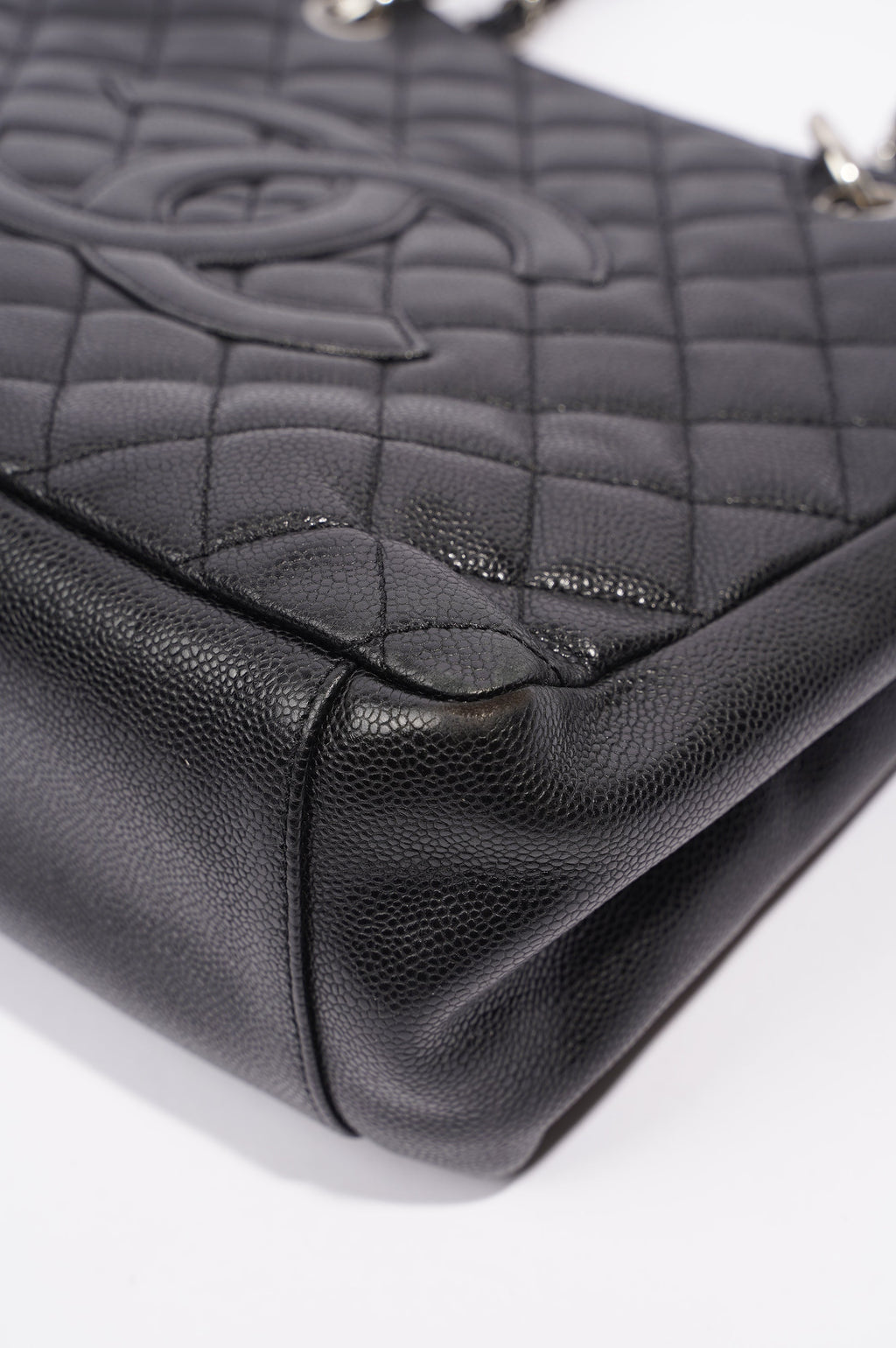 Chanel Womens Grand Shopping Tote Black