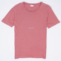 Saint Laurent Womens Logo Destroyed T-shirt UK S